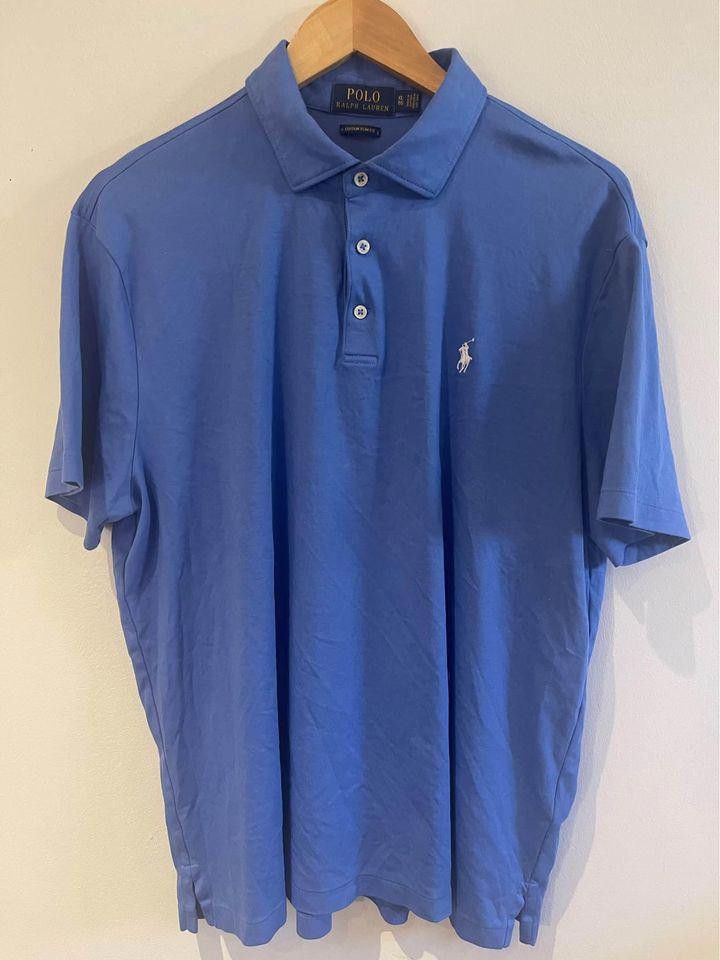 Polo Ralph Lauren Blue Polo Tshirt slim fit size XL Size US XL / EU 56 / 4 - 1 Thumbnail