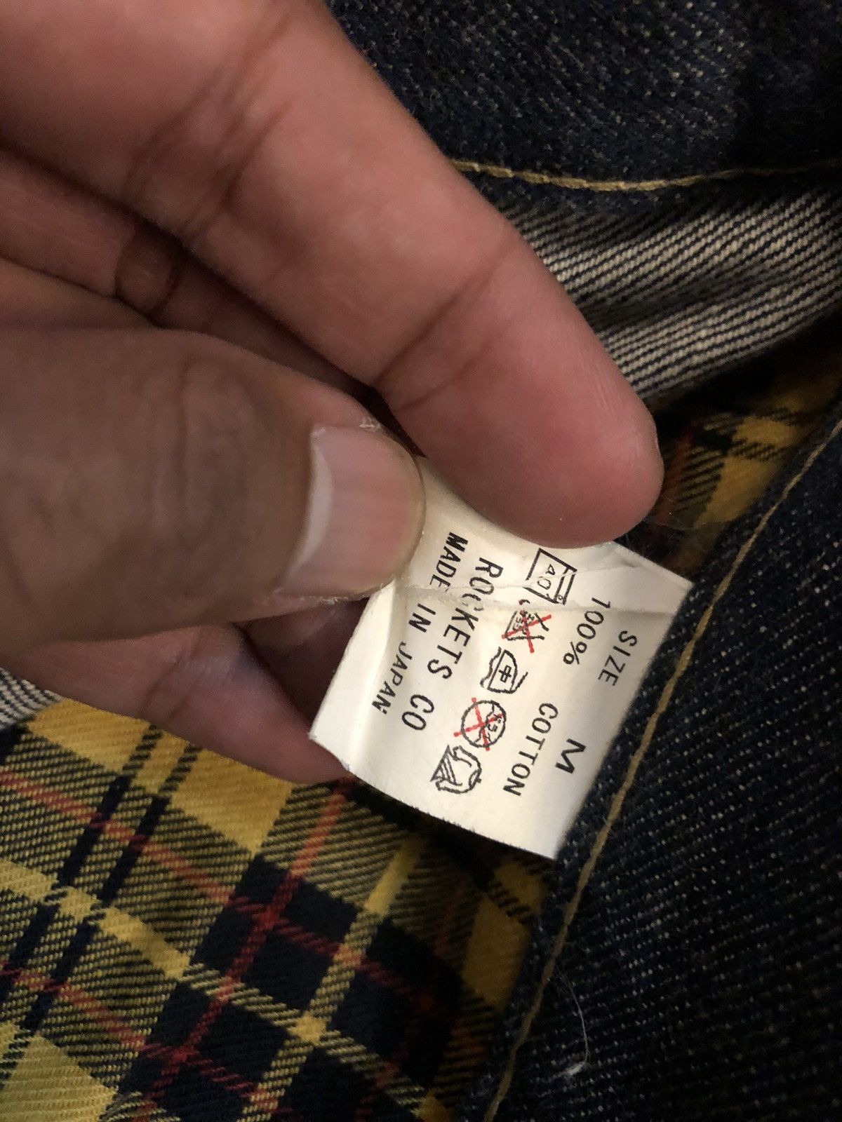 Japanese Brand Japan brand denim jeans rocket seddles & co Size US 32 / EU 48 - 3 Thumbnail