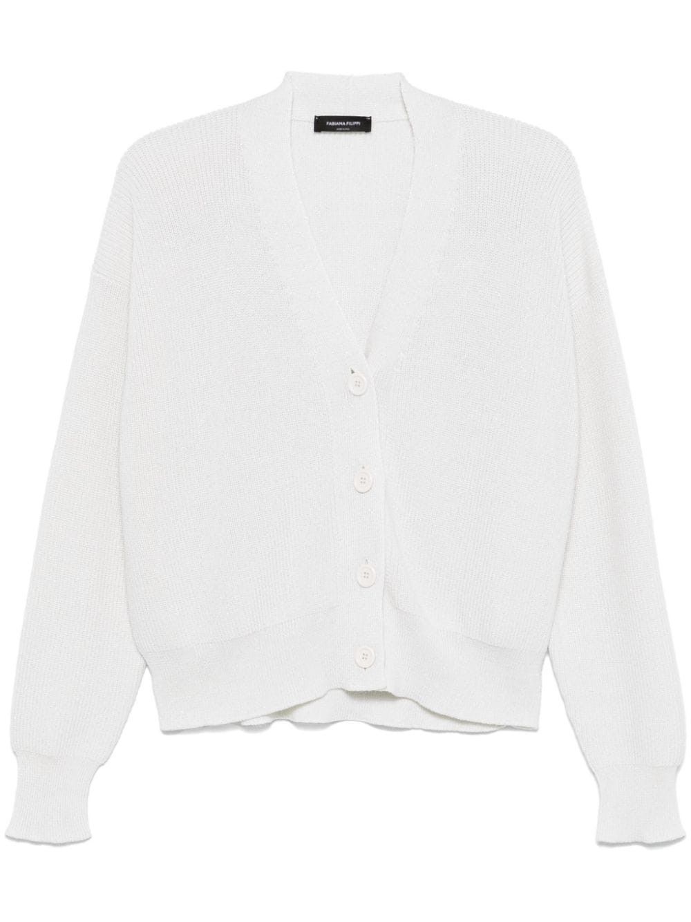 Fabiana Filippi WOOL BLEND CARDIGAN Size S / US 4 / IT 40 - 1 Thumbnail
