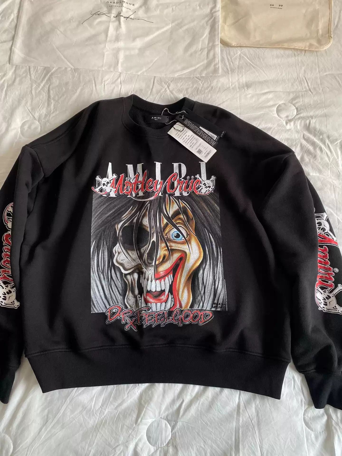 Amiri amiri Cru Clowns Album Print Sweatshirt-2506 Size US S / EU 44-46 / 1 - 1 Thumbnail
