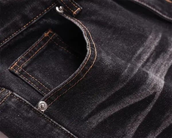 Japanese Brand Noriko x Yura Washed embossed straight-leg denim trousers Size US 32 / EU 48 - 5 Thumbnail