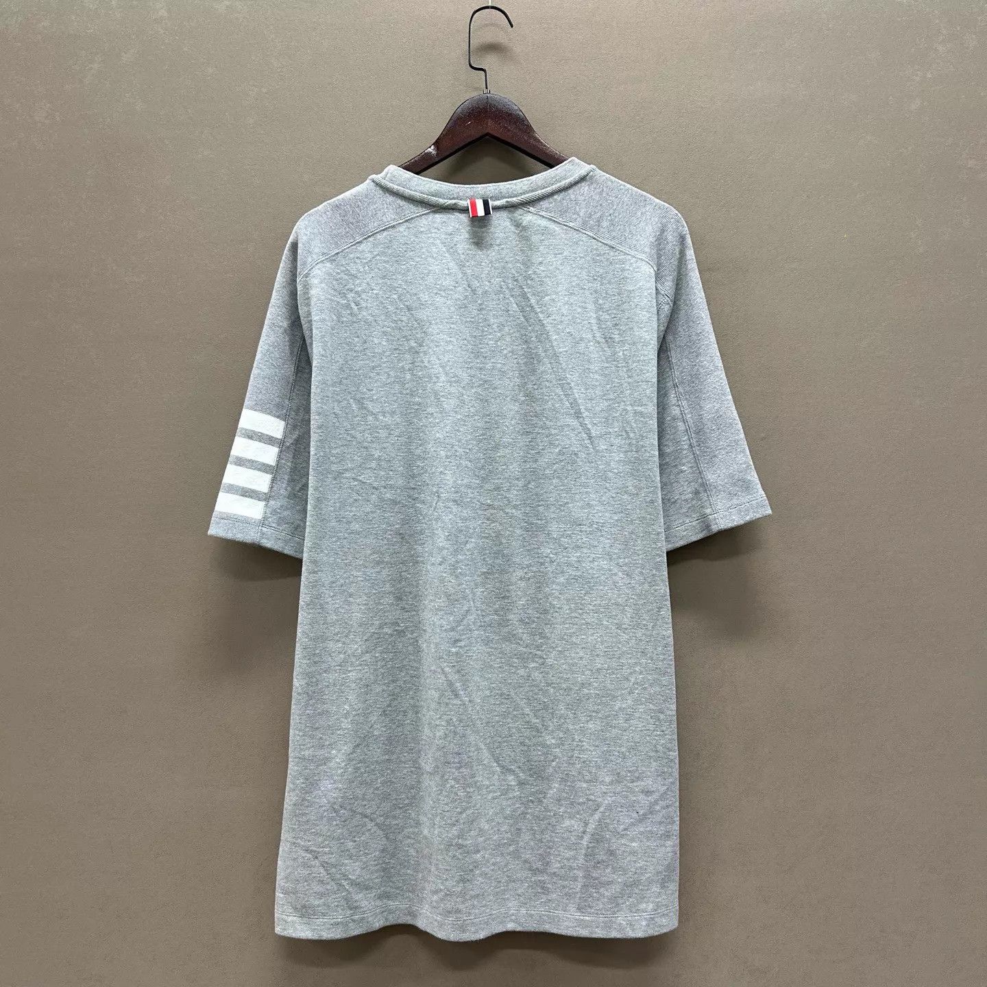Thom Browne THOM BROWNE Striped Crewneck SS Tee 5 New With Tags Size US XXL / EU 58 / 5 - 2 Thumbnail