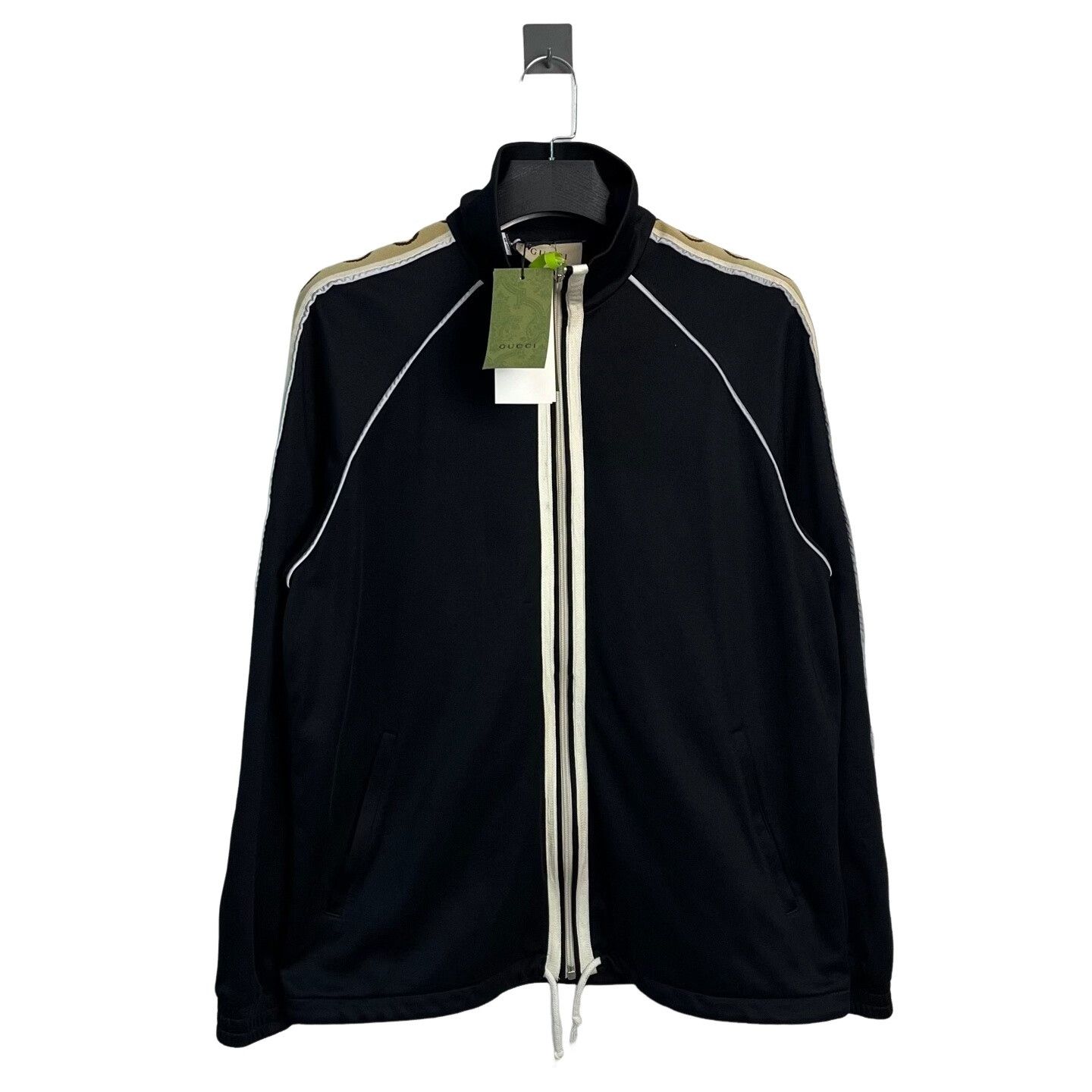 Gucci Gucci Logo Tape Track Jacket Size L Size US L / EU 52-54 / 3 - 1 Thumbnail