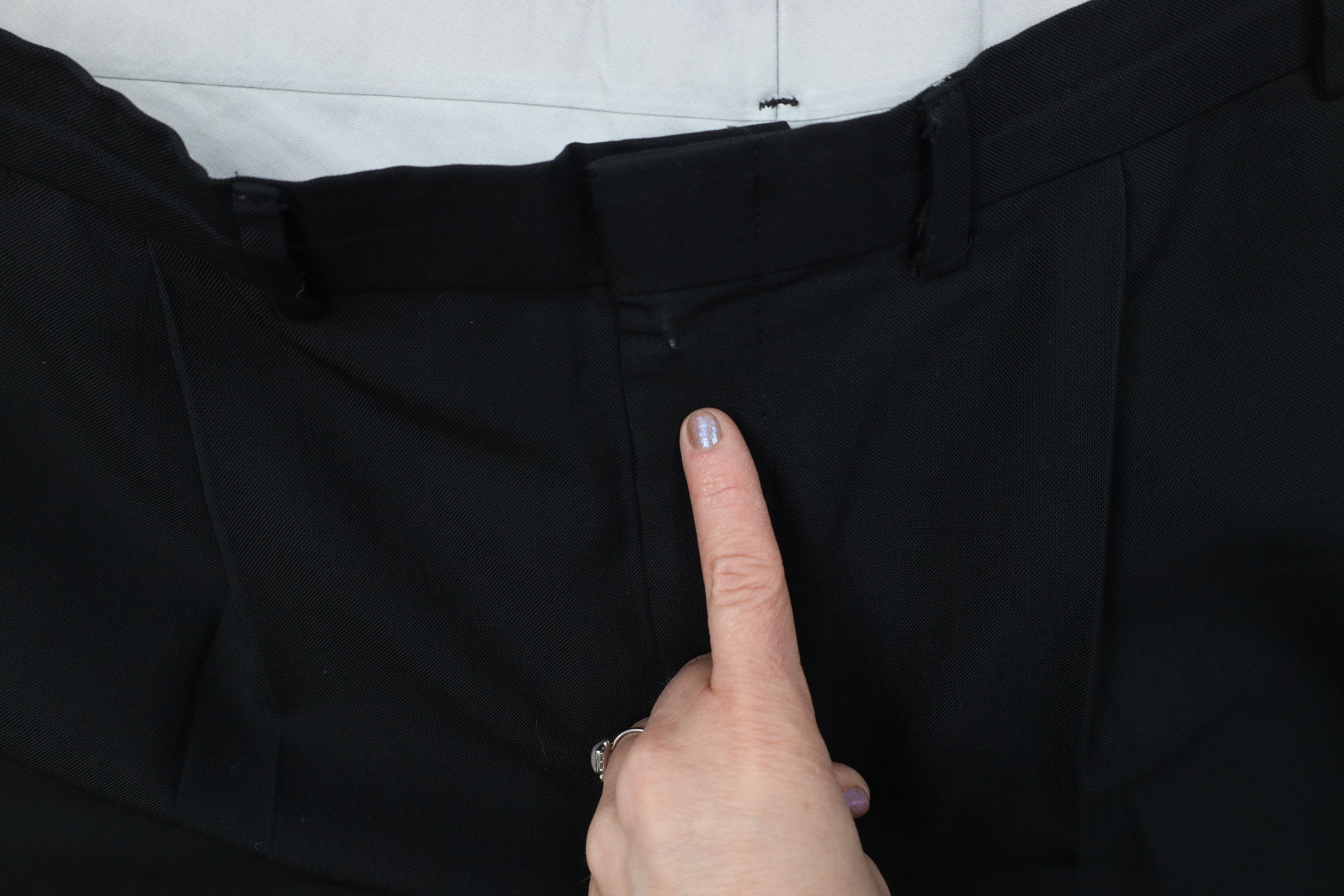 Vintage Vintage 90s Streetwear Wool Knit Wide Leg Chino Pants Size US 38 / EU 54 - 6 Thumbnail