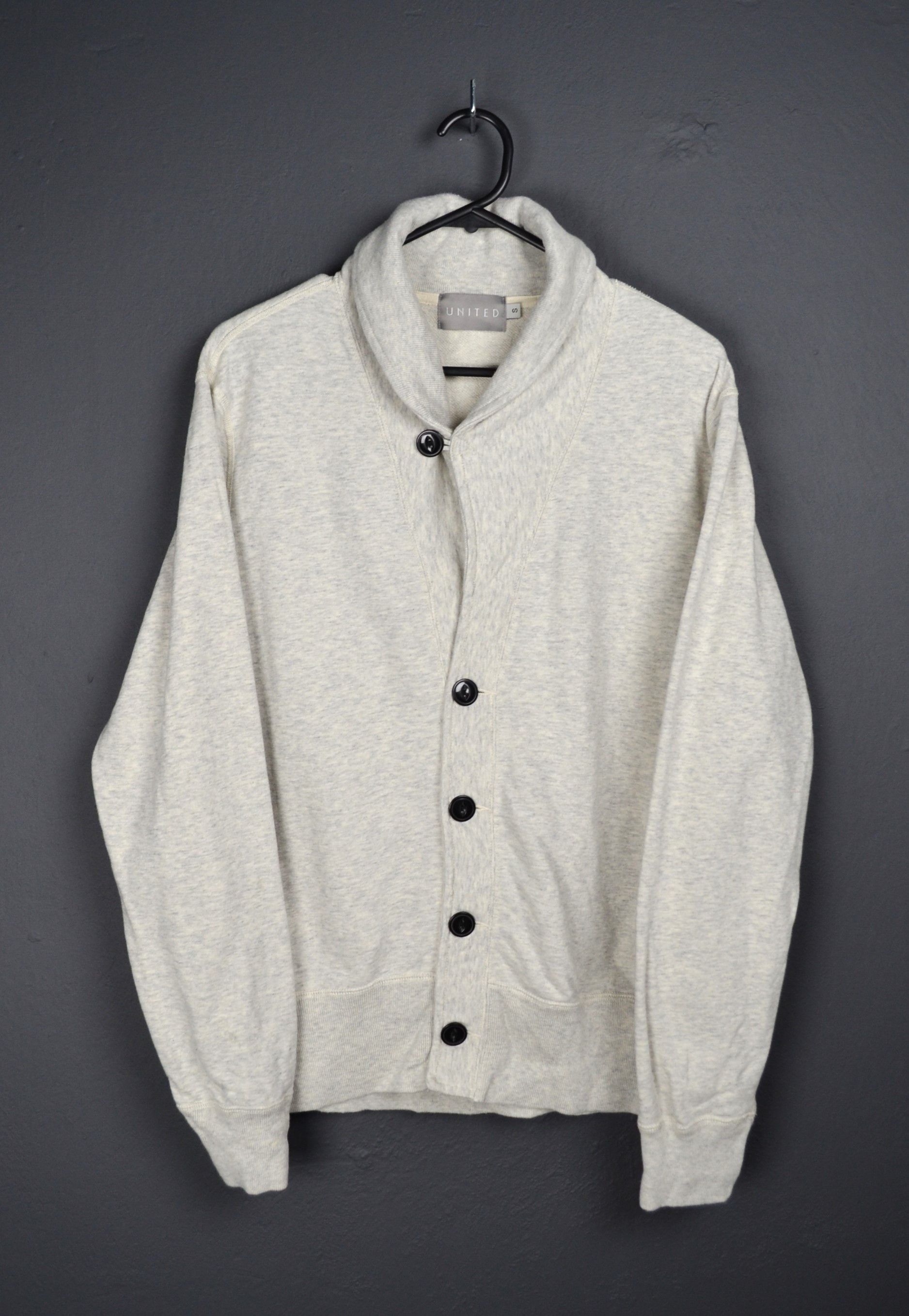 Other United Canada Shawl Cardigan Cotton S Gray Size US S / EU 44-46 / 1 - 2 Thumbnail