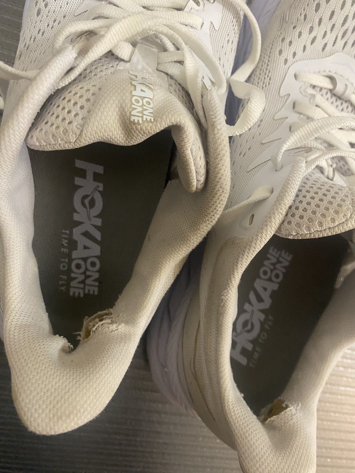 Hoka Hoka Clifton 7 triple white 8 Size US 8 / IT 38 - 9 Thumbnail