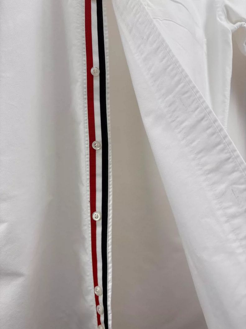 Thom Browne Thom Browne A pink striped shirt over the chest Size US XS / EU 42 / 0 - 4 Thumbnail