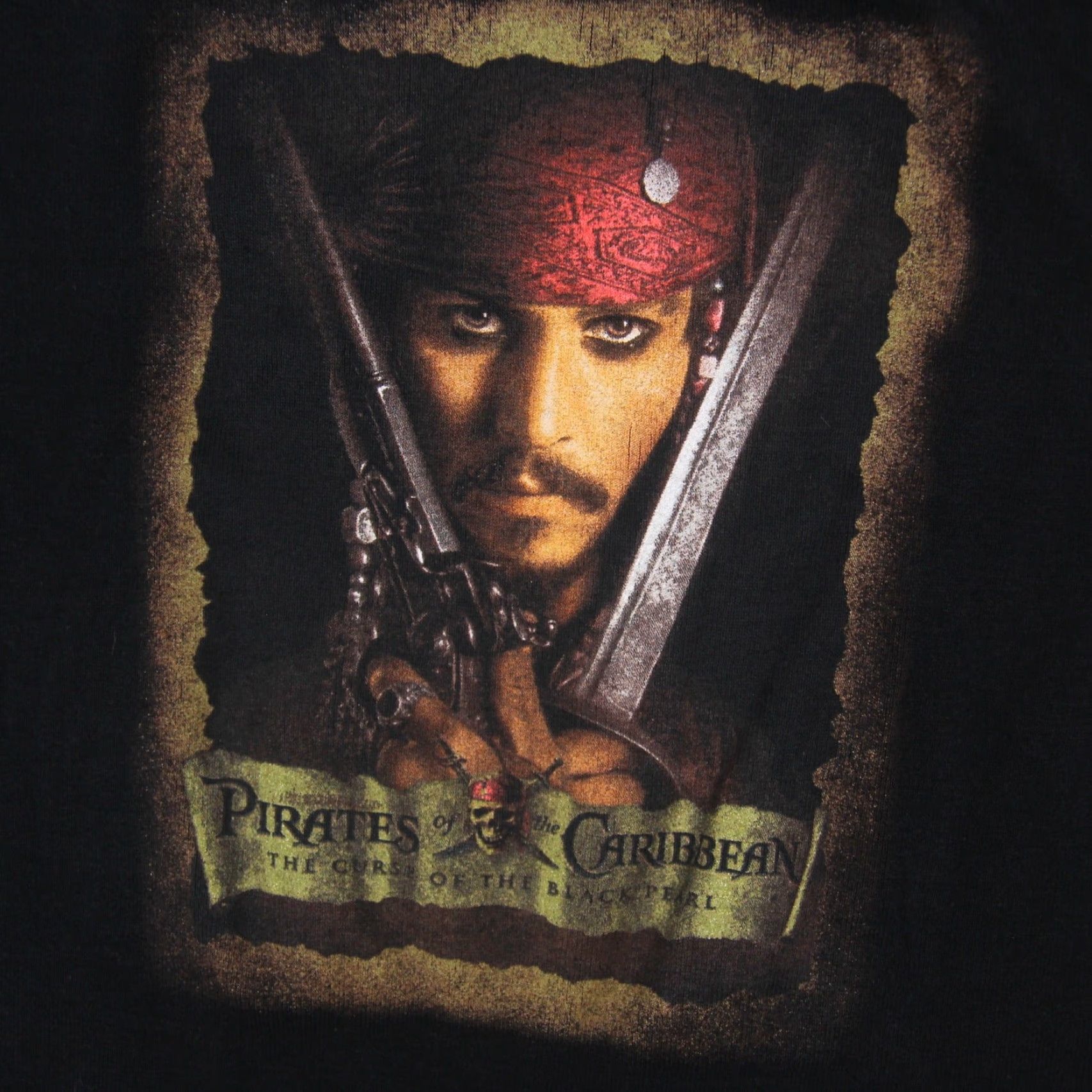 Disney VINTAGE Disney Pirates of the Caribbean The Curse of the Black Pearl T Shirt Womens XL Black Pirates of the Caribbean T Shirt Womens XL Black Disney Size XL / US 12-14 / IT 48-50 - 3 Thumbnail