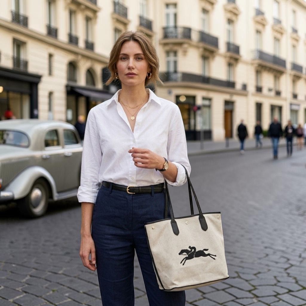 Longchamp 🌟LONGCHAMP ESSENTIAL TOILE CANVAS SHOLDER BAG Size ONE SIZE - 1 Thumbnail