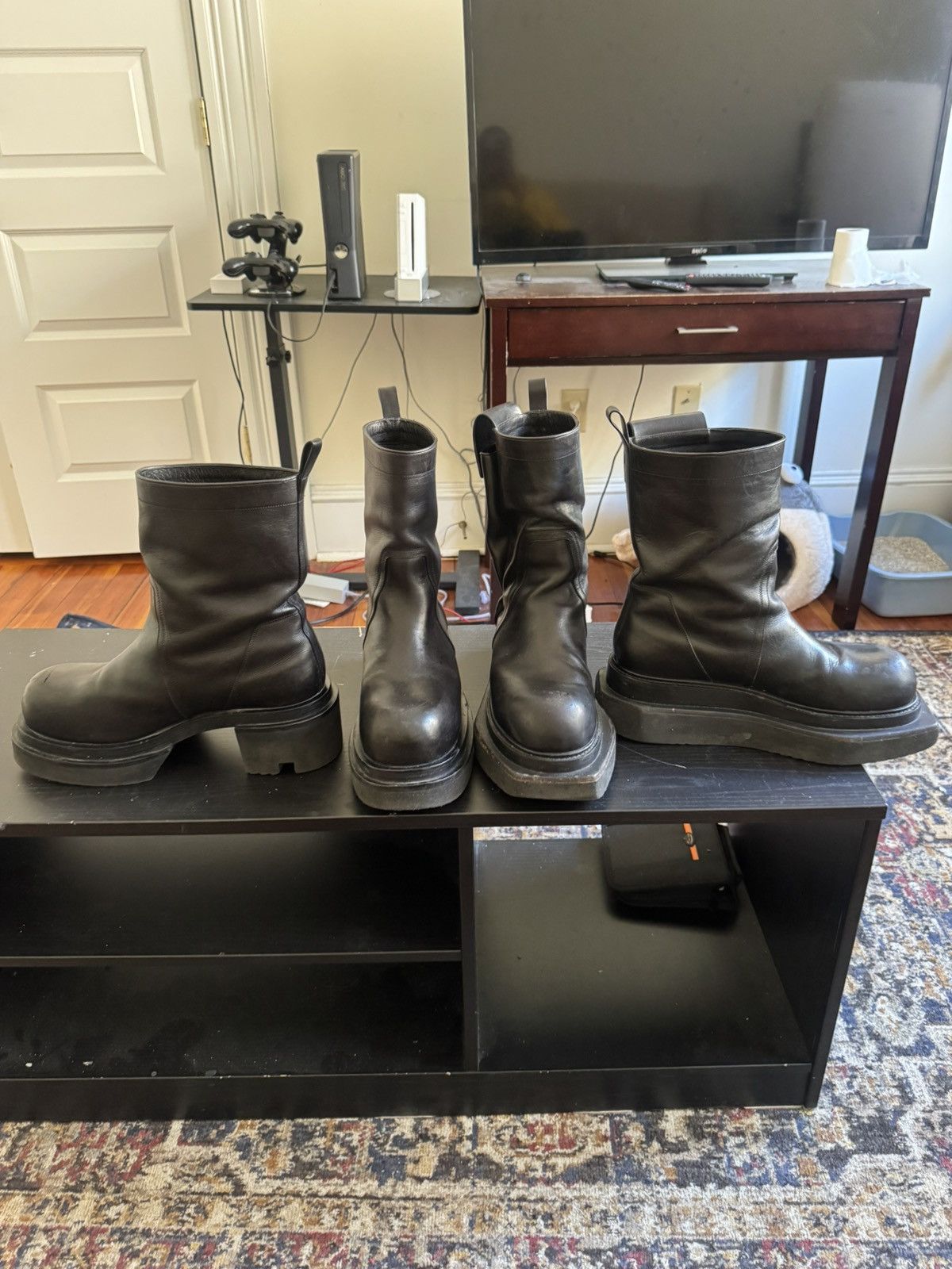 Rick Owens Rick Owens Fogpocket Cyclops Boots Size US 12.5 / EU 45-46 - 8 Thumbnail