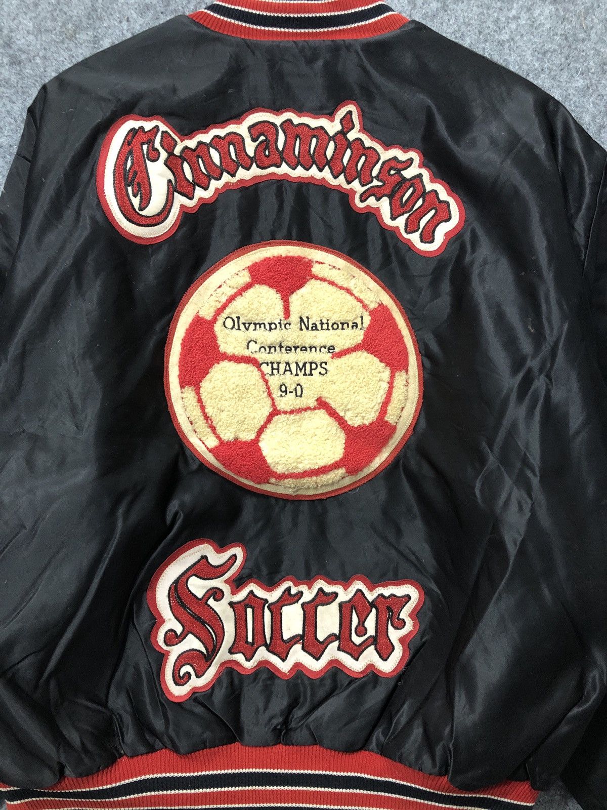 Vintage Vintage Cinnaminson Soccer Varsity Jacket Size US XL / EU 56 / 4 - 2 Thumbnail
