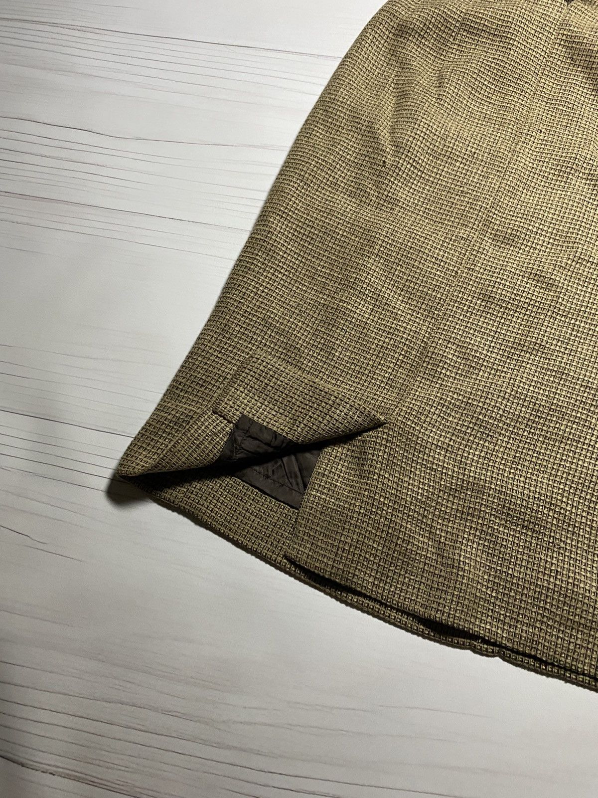 Burberry × Vintage Vintage Burberry’s of London viscose y2k mid skirt Size 28" / US 6 / IT 42 - 6 Thumbnail