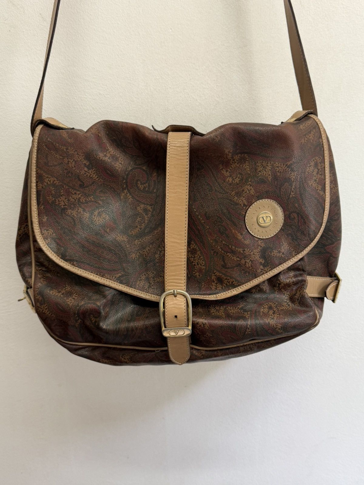 Valentino Valentino Garavani Vintage Paisley Messenger Crossbody Size ONE SIZE - 1 Thumbnail