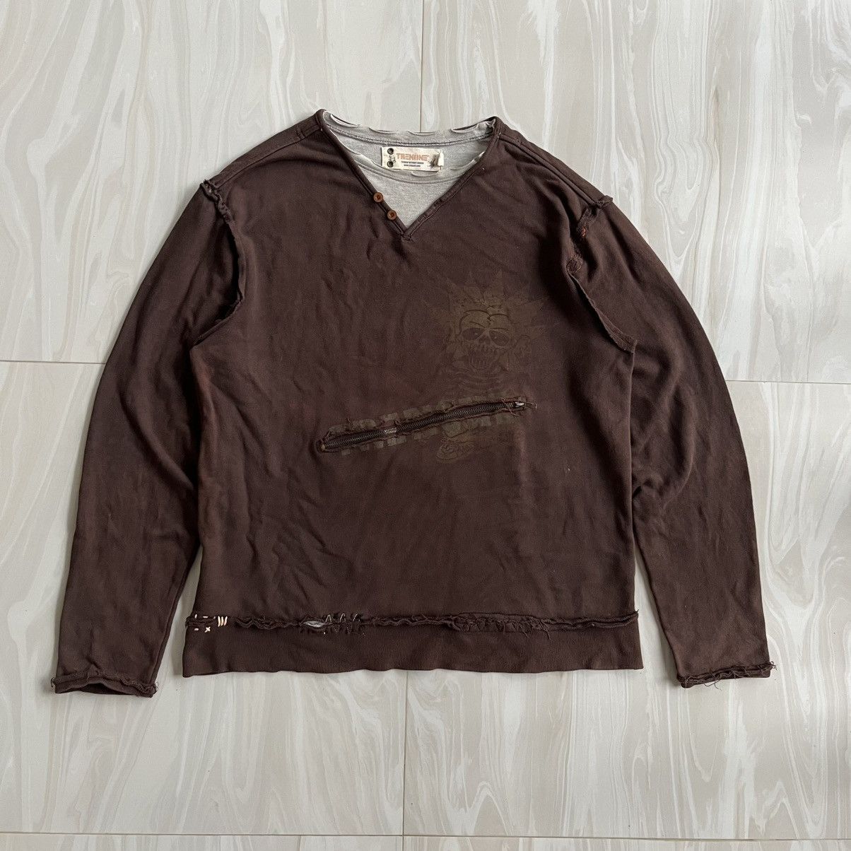 Designer × If Six Was Nine TRENONE LONG SLEEVE SHIRT Size US L / EU 52-54 / 3 - 1 Thumbnail