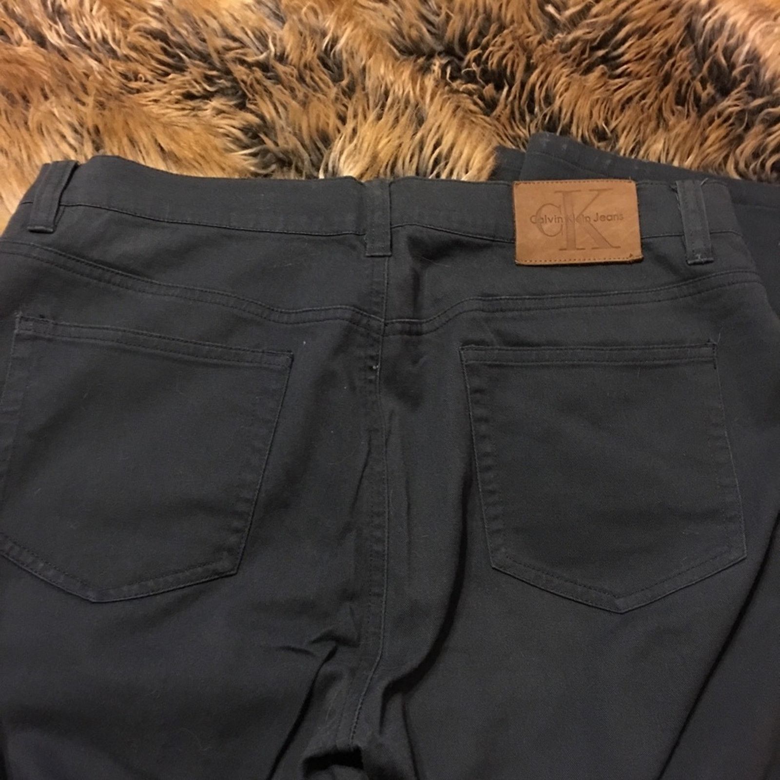 Calvin Klein Calvin Klein lightweight jeans slate blue Size 29" - 3 Thumbnail