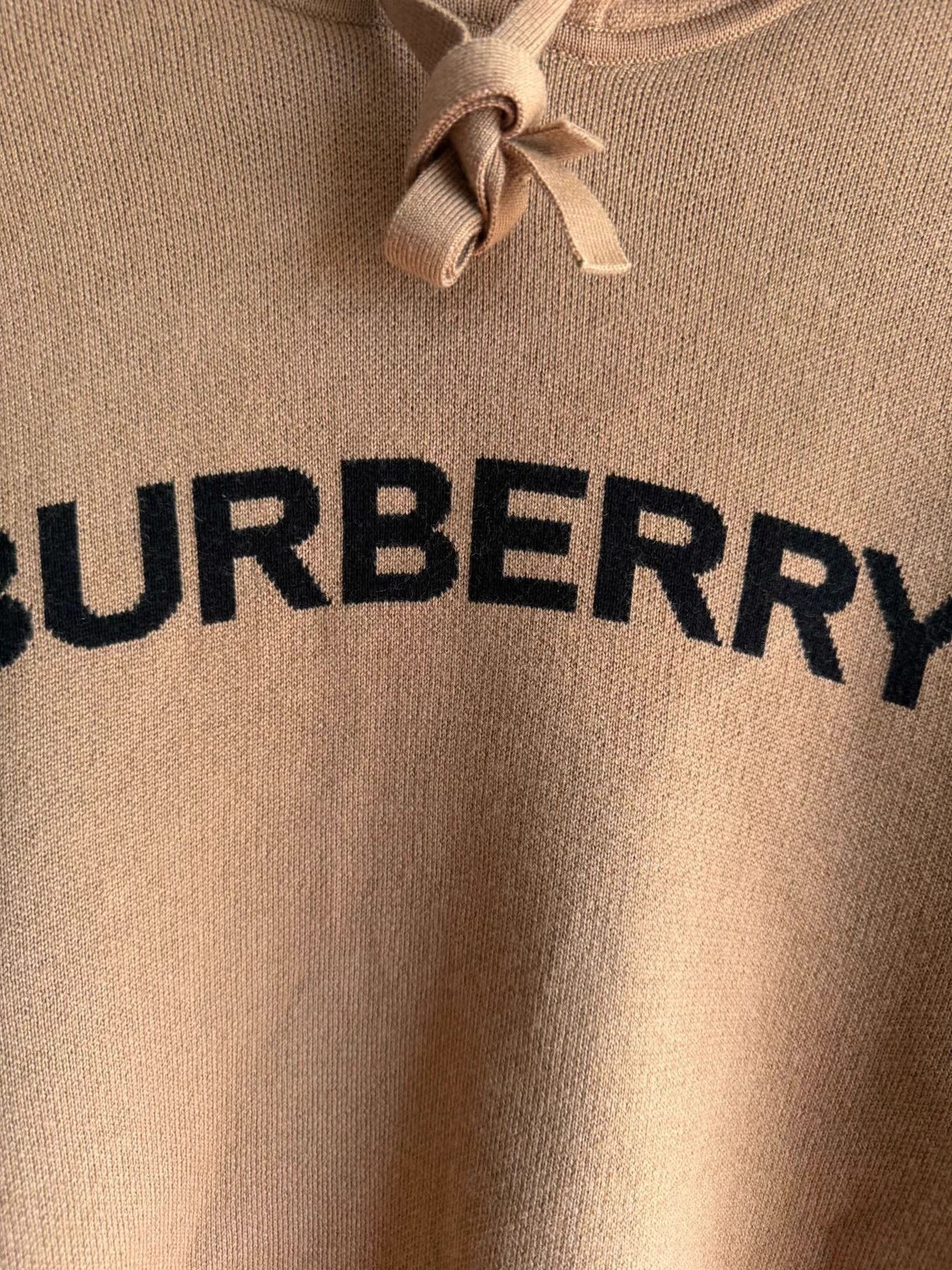 Burberry Burberry Brown Hooded Wool Sweater Q17 Size US S / EU 44-46 / 1 - 3 Thumbnail