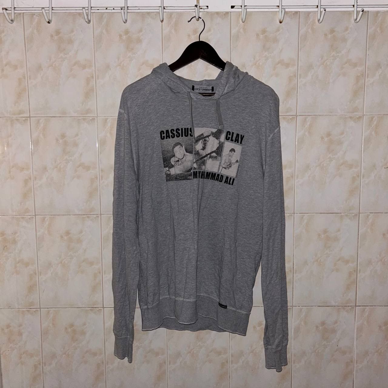 Dolce & Gabbana Dolce & Gabbana Muhammad Ali Graphic Hoodie Size US L / EU 52-54 / 3 - 1 Thumbnail