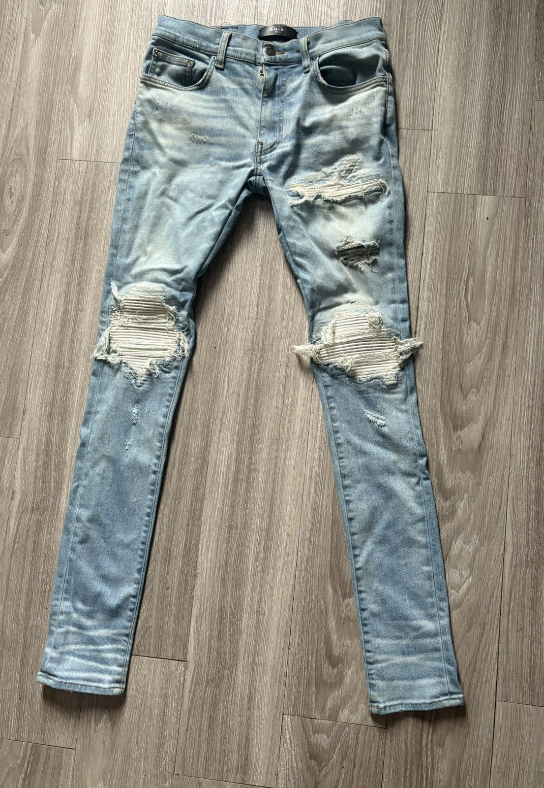 Amiri blue mx1 jeans