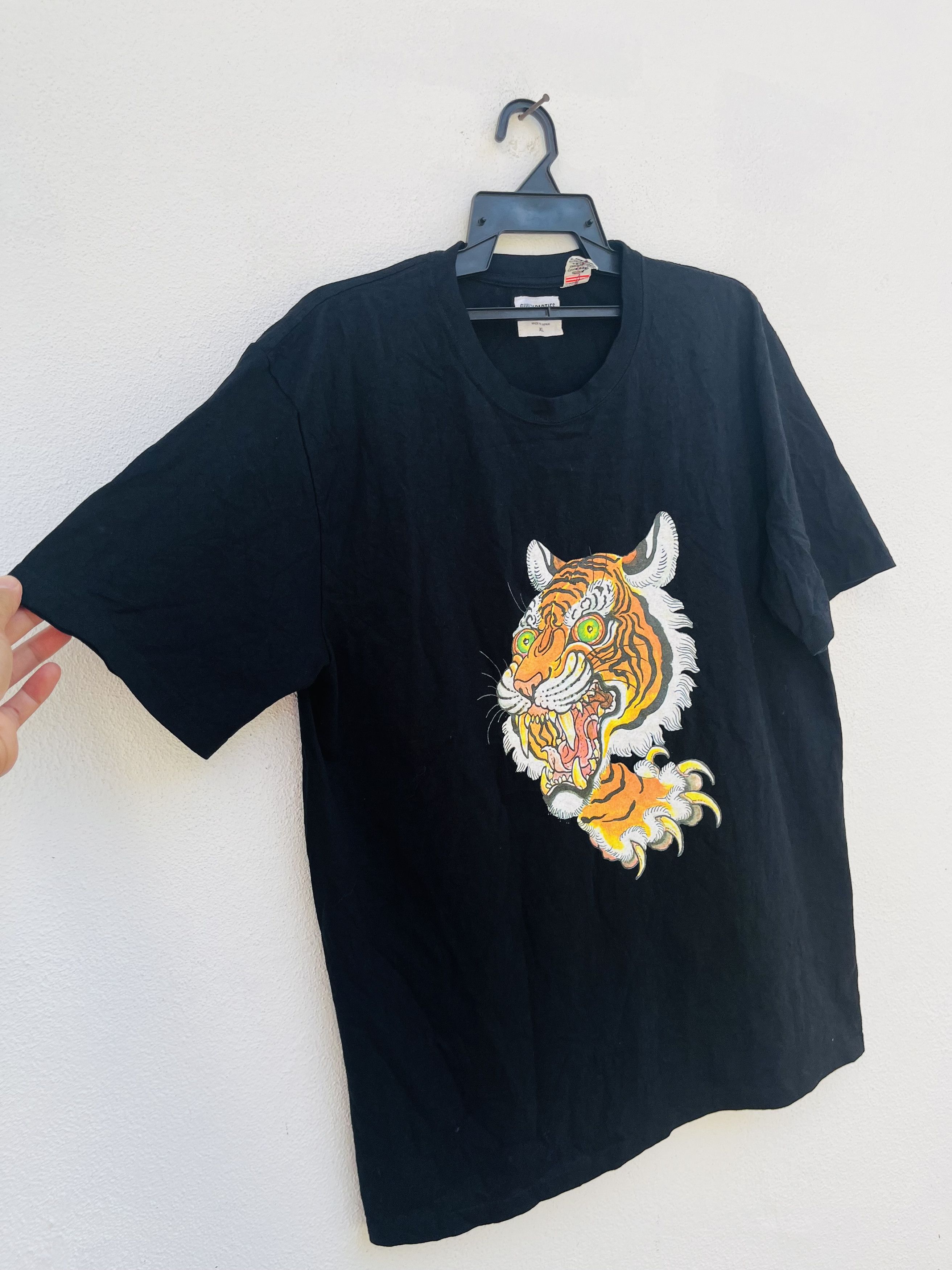 Japanese Brand × Wacko Maria Vintage Wakco Maria Tiger Head Big Logo Fashion Style Size US XL / EU 56 / 4 - 5 Thumbnail