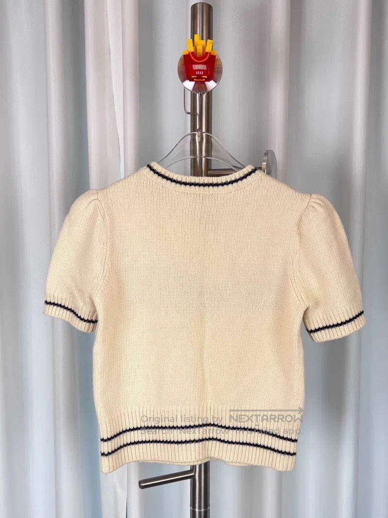 Dior Dior Classic Lucky Star Slogan Knitted Short Sleeves Size XS / US 0-2 / IT 36-38 - 2 Thumbnail