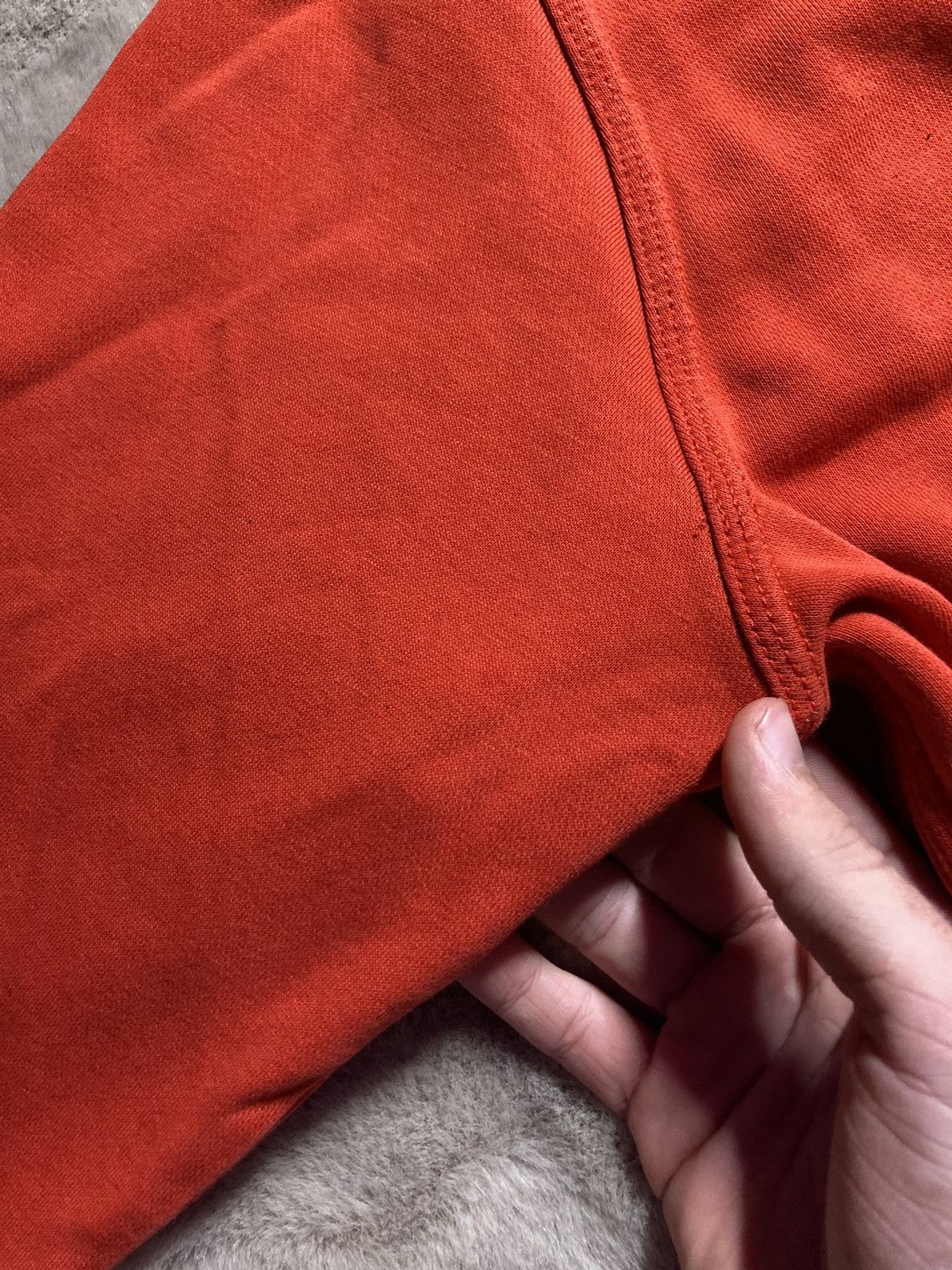 Nike × Vintage ⛩️Vintage Nike Hoodie Small Logo Red Y2K Baggy Old Faded Size US M / EU 48-50 / 2 - 5 Thumbnail