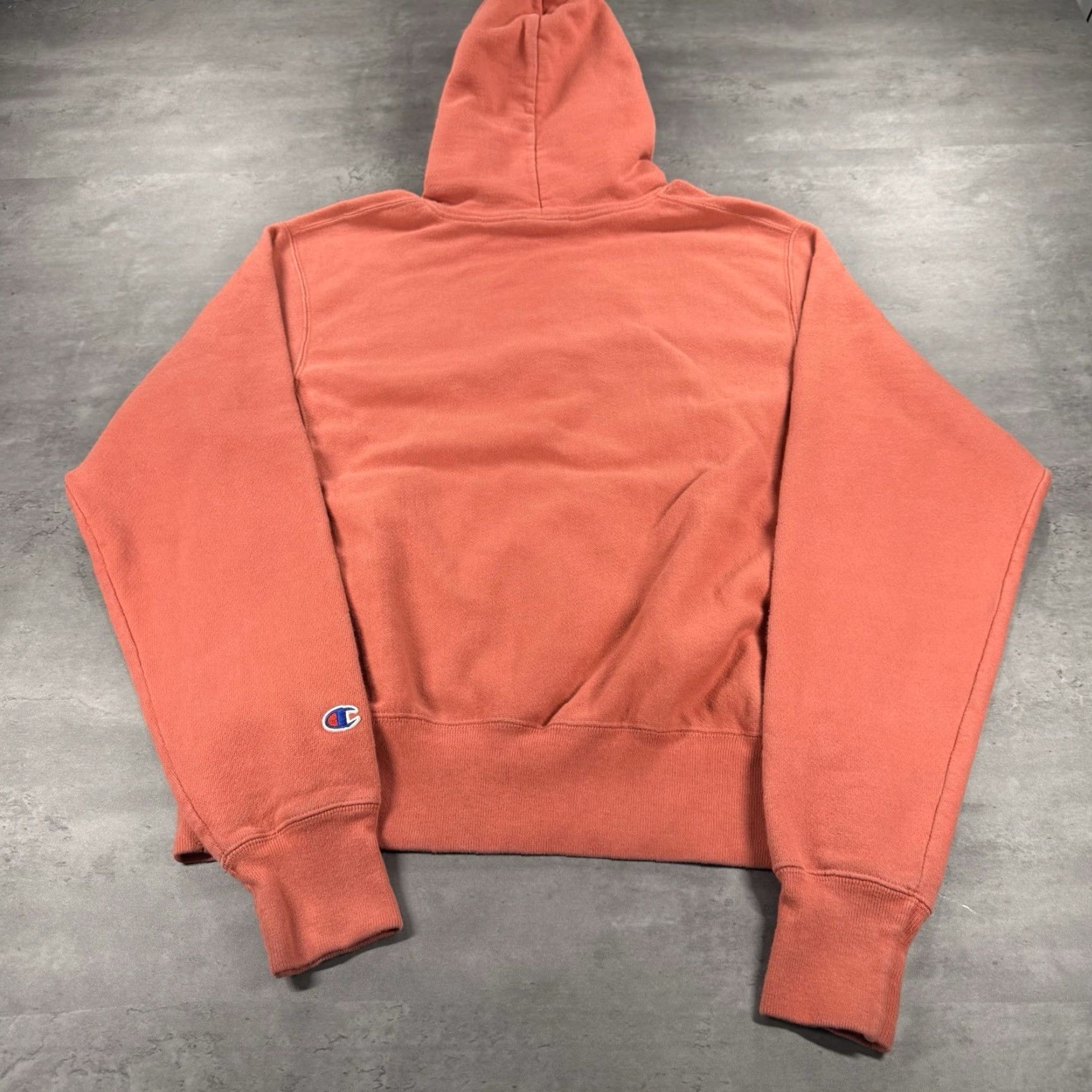 Champion VINTAGE Champion Hoodie Adult Small Salmon Peach Reverse Weave Sweatshirt Baggy Size US S / EU 44-46 / 1 - 4 Thumbnail