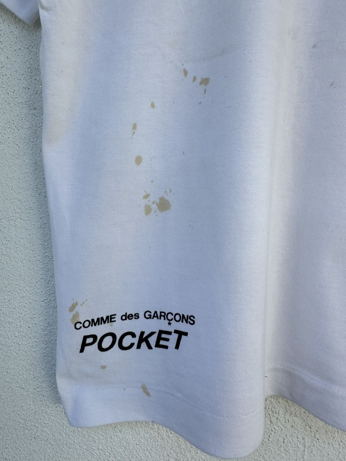 CDG by Comme des Garcons × Comme des Garcons × Junya Watanabe 2012 Comme Des Garcon Pocket Print T Shirt Size US S / EU 44-46 / 1 - 8 Thumbnail