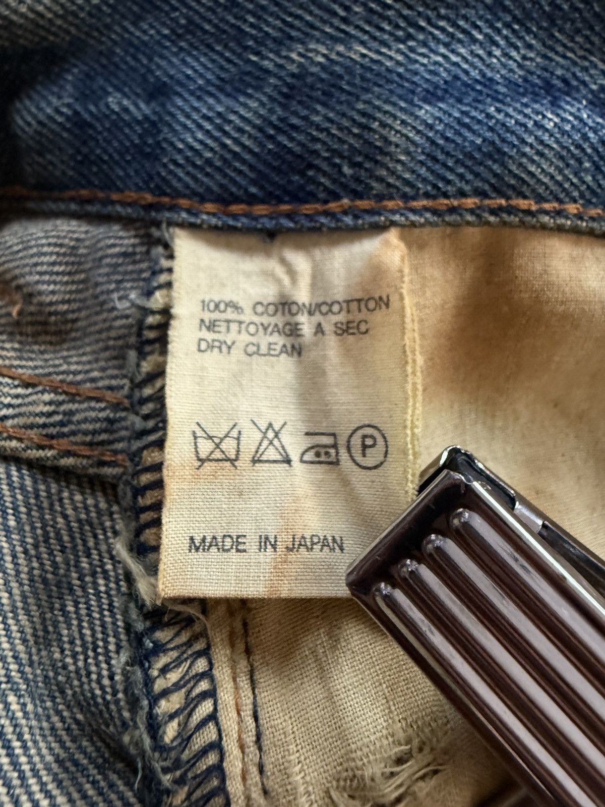 A.P.C. A.P.C Reu De Fleurus Earthy Mud Wash Selvedge Straight Jeans Size US 29 - 20 Thumbnail