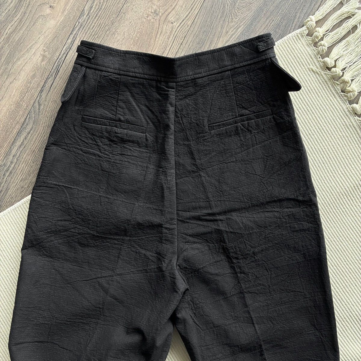 Acler Acler Carlton High Waisted Black Pants Size 30" / US 8 / IT 44 - 8 Thumbnail
