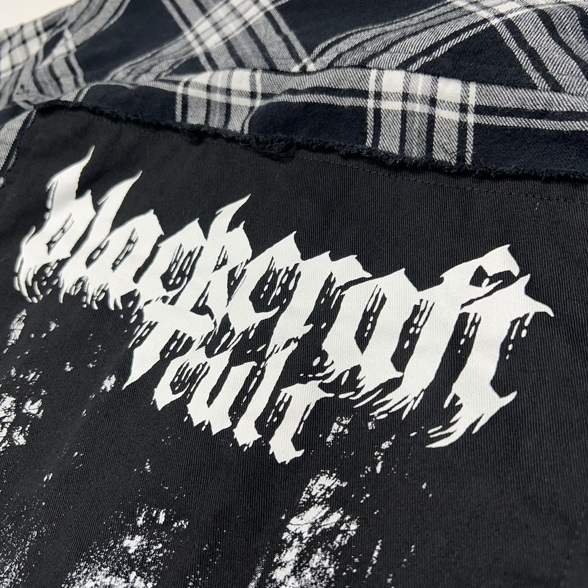 Other Black Craft Cult Flannel Shirt Black Plaid Button Up Graphic Size US L / EU 52-54 / 3 - 14 Thumbnail
