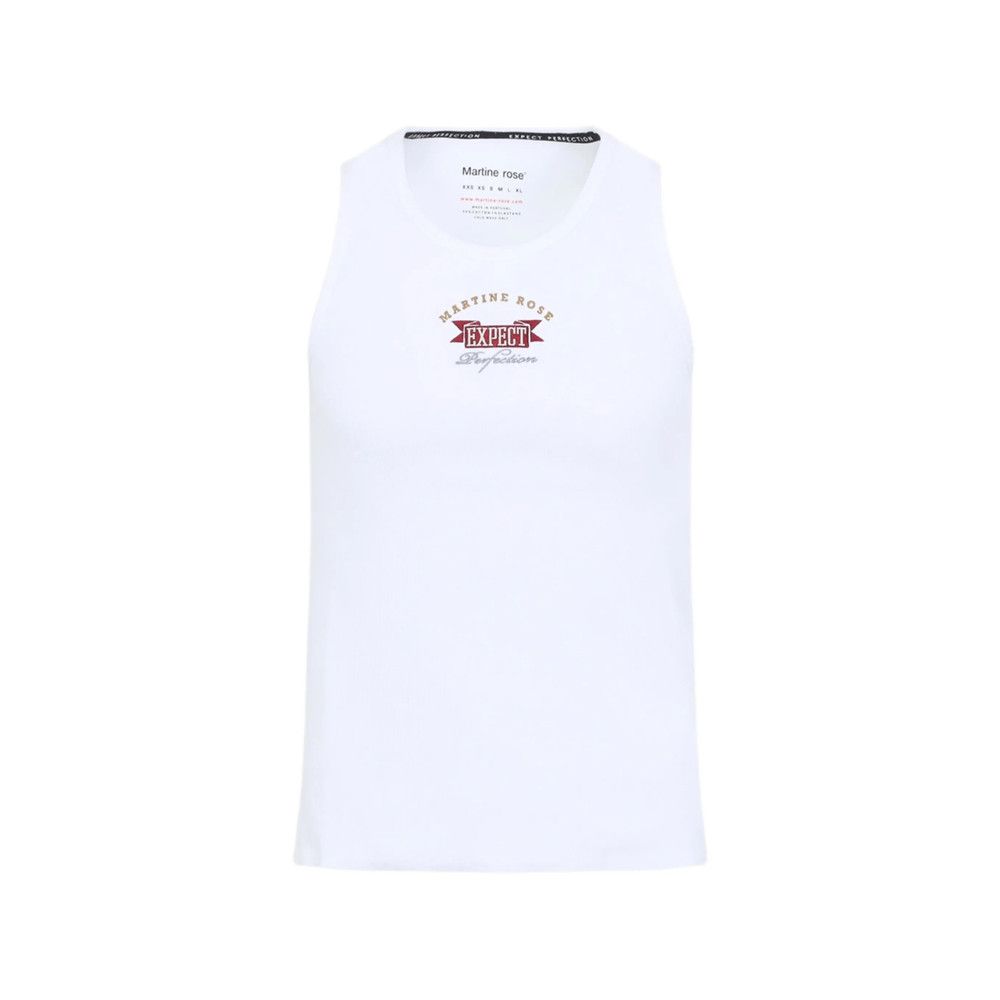 Martine Rose Martine Rose WHITE T-Shirts & Vests - Vests & Tanks Size US M / EU 48-50 / 2 - 1 Thumbnail