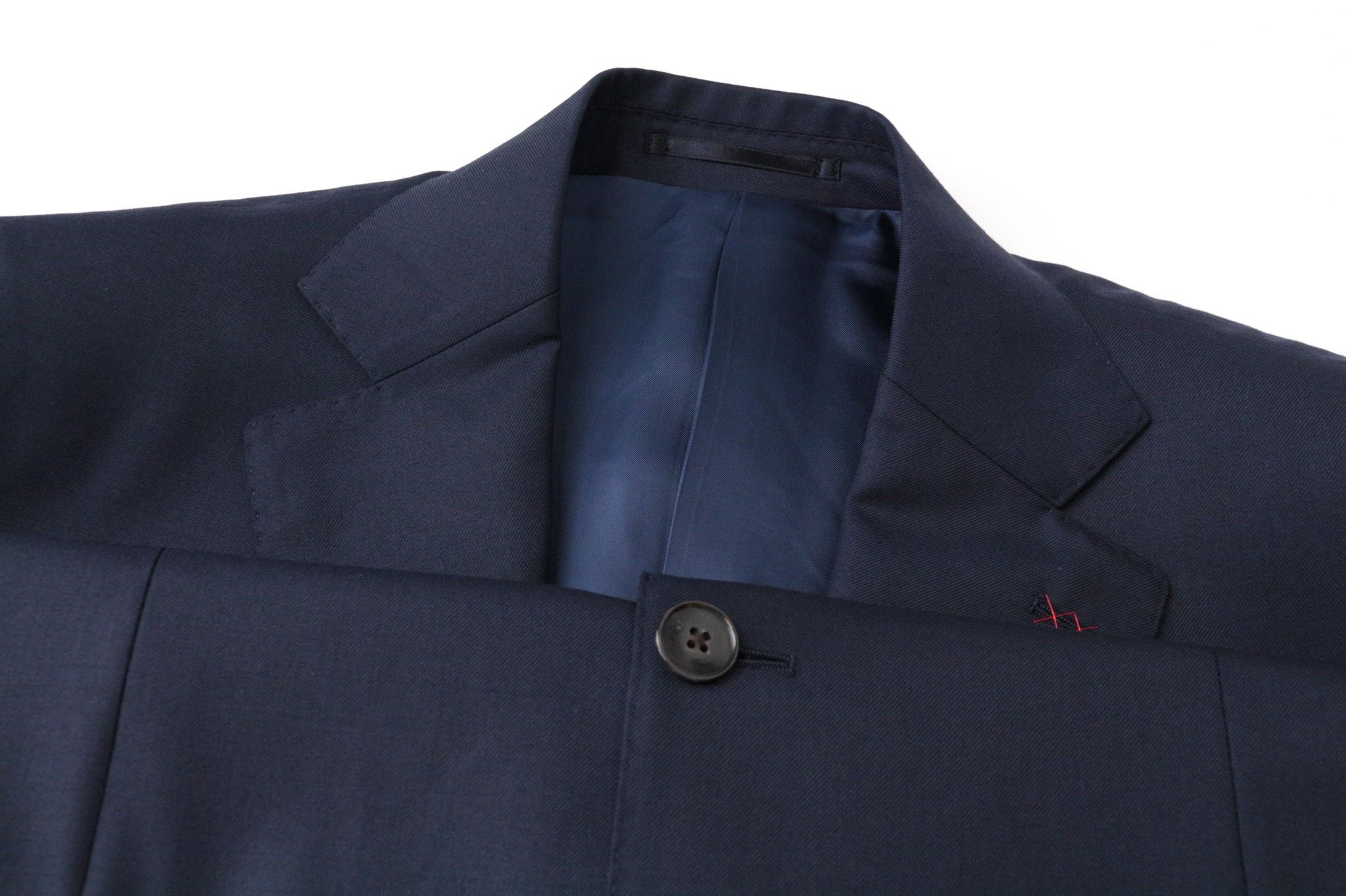 Suitsupply LAZIO UK44R Navy Wool 2 Piece Suit 67984 Size 44R - 6 Thumbnail