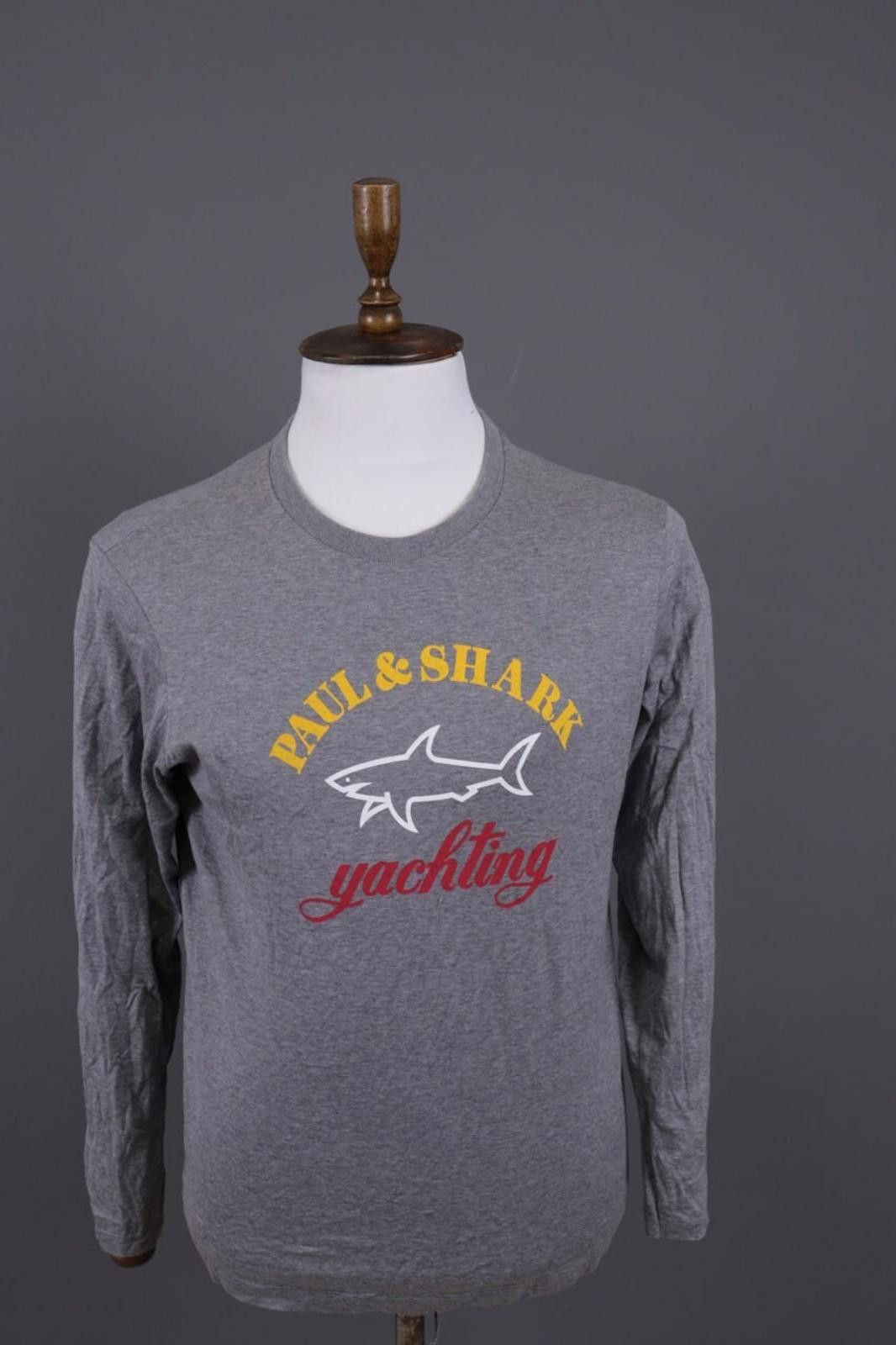 Paul & Shark Paul & Shark Yachting Gray Big Jumper Sweater Size M Size US M / EU 48-50 / 2 - 1 Thumbnail
