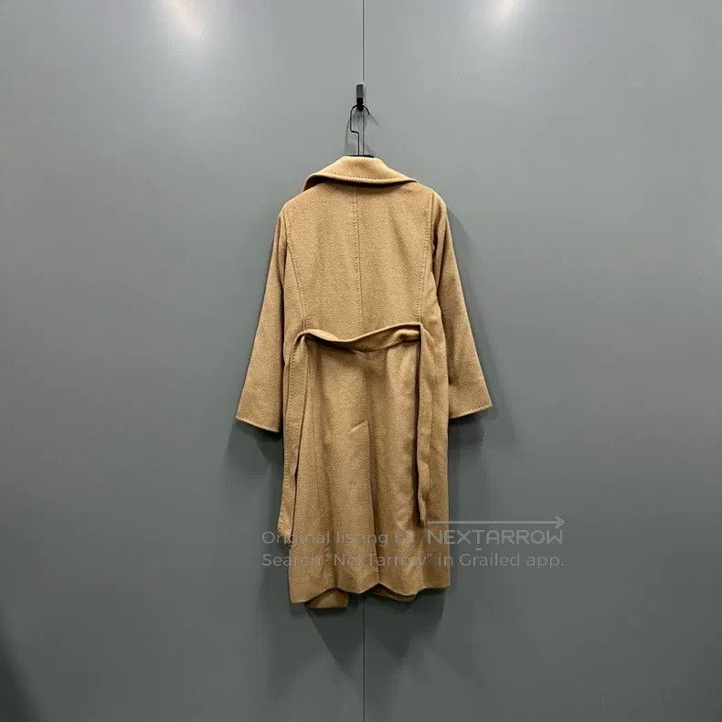 Max Mara Max Mara Beige Long Coat Size S / US 4 / IT 40 - 2 Thumbnail