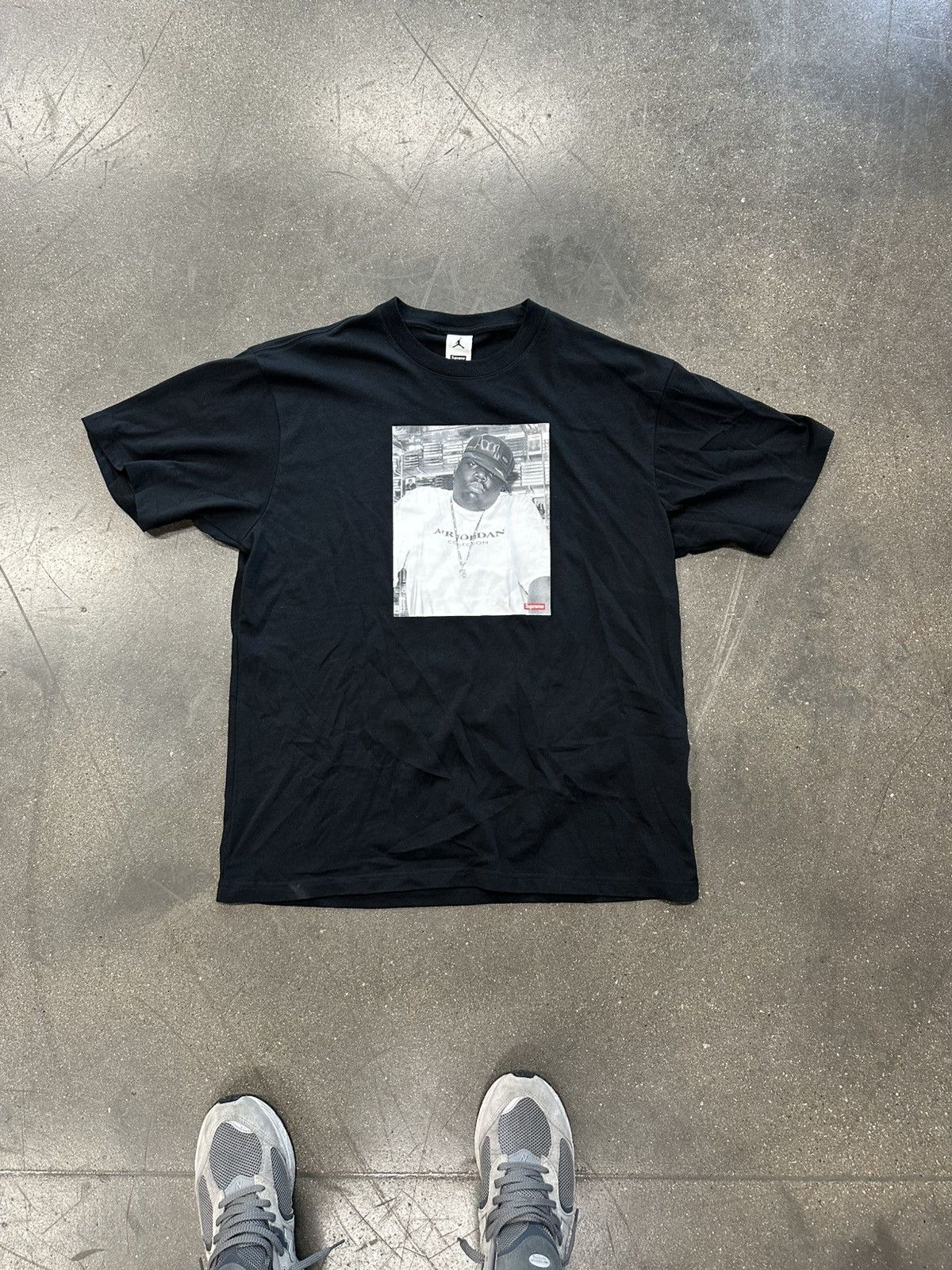 Supreme Supreme Jordan Biggie S/S Top Black | Grailed
