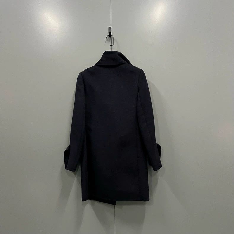 Prada Prada Navy blue lapel wool coat 2501-Nextarrow Size US XXS / EU 40 - 2 Thumbnail