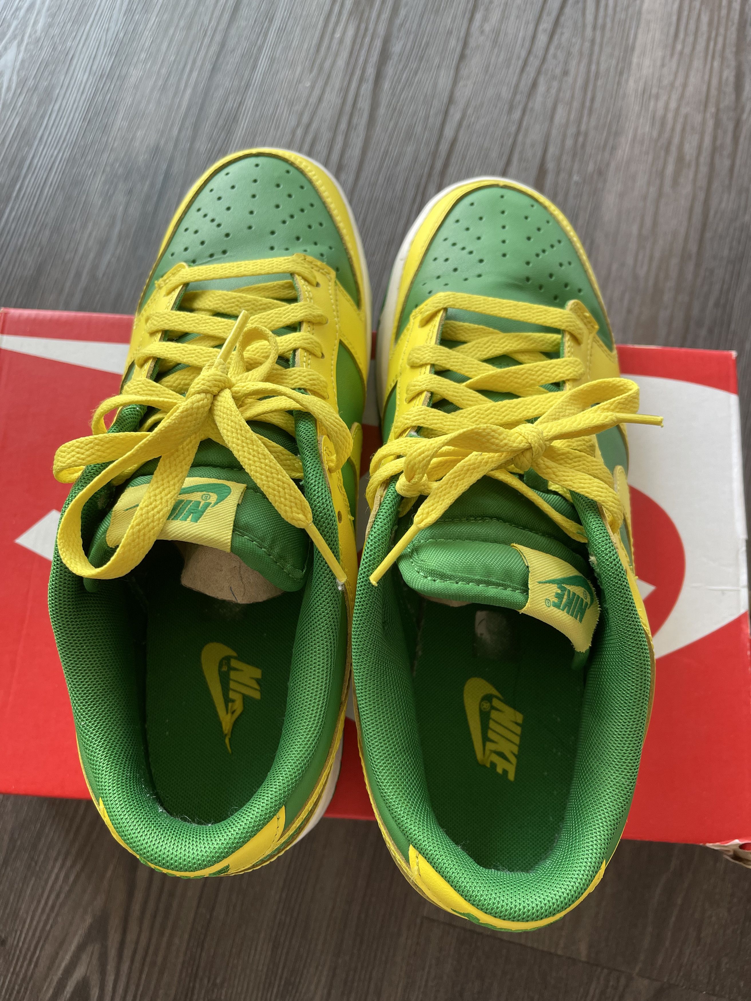 Nike Nike Dunk Low Reverse Brazil Size US 9 / EU 42 - 3 Thumbnail