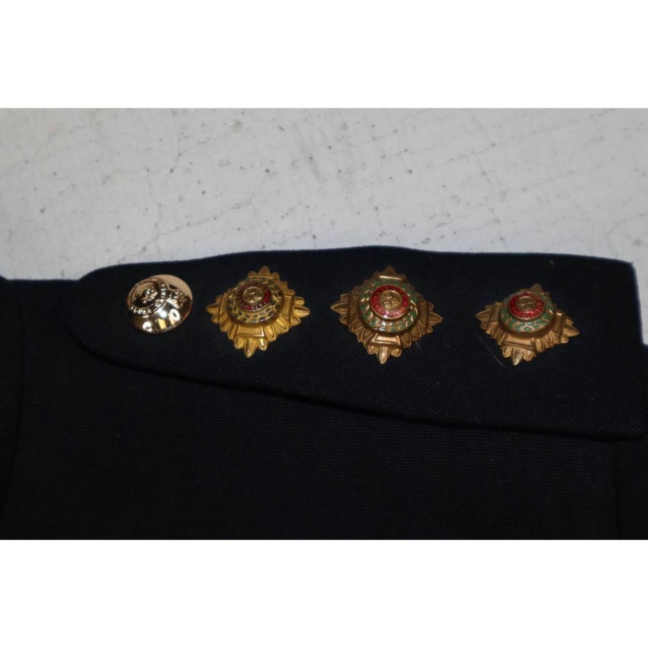 Vintage 1962 British Army Catering Cross RACC Moss Bros Issued Cold Size US M / EU 48-50 / 2 - 2 Thumbnail