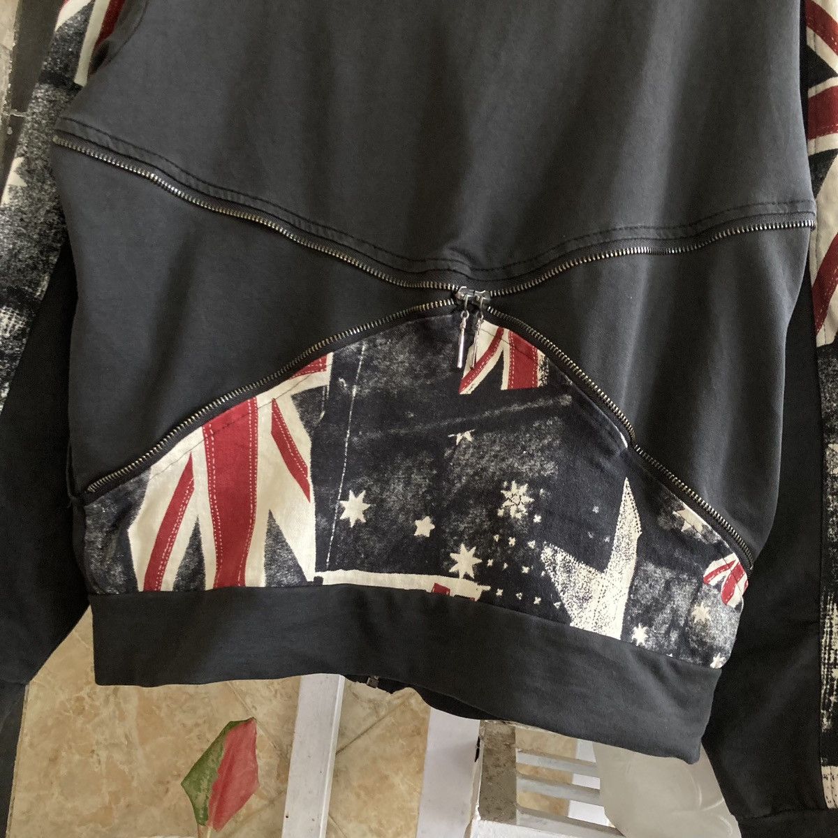Japanese Brand ZOCEN - Zipper Hoodie Asymetrical Jacket Vkei Style Size US M / EU 48-50 / 2 - 5 Thumbnail