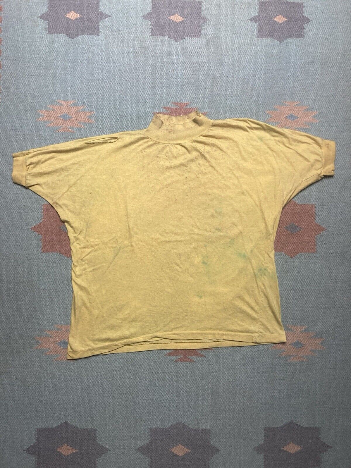 Vintage blank ringer t shirt soft distressed stained grunge boxy XL Size US XL / EU 56 / 4 - 1 Thumbnail