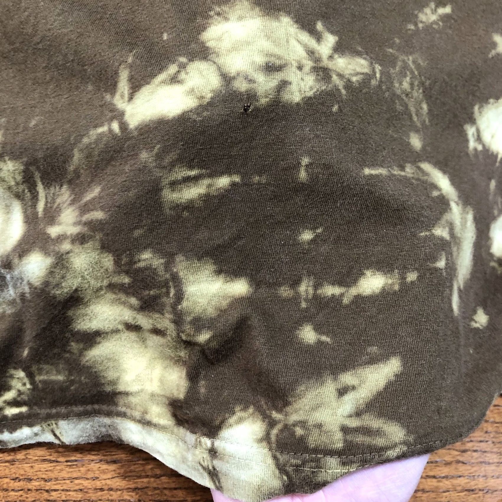 Polo Ralph Lauren Vintage Polo Ralph Lauren Brown Acid Wash Tie Dye Single Stitch T-Shirt Tag L Mens Size US L / EU 52-54 / 3 - 4 Thumbnail