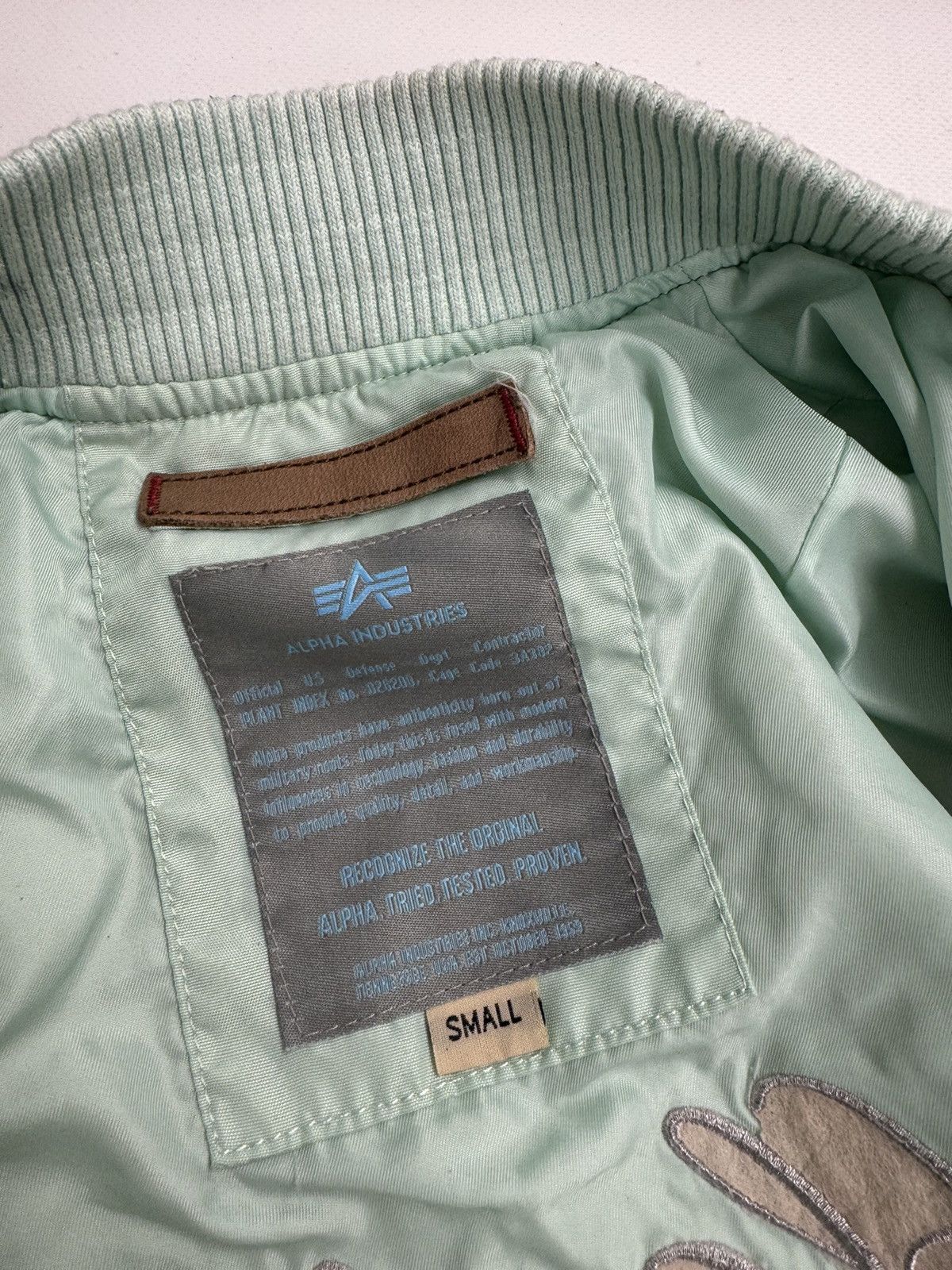 Alpha Industries Alpha Industries Y2K Flowers Bomber Jacket Size S / US 4 / IT 40 - 18 Thumbnail