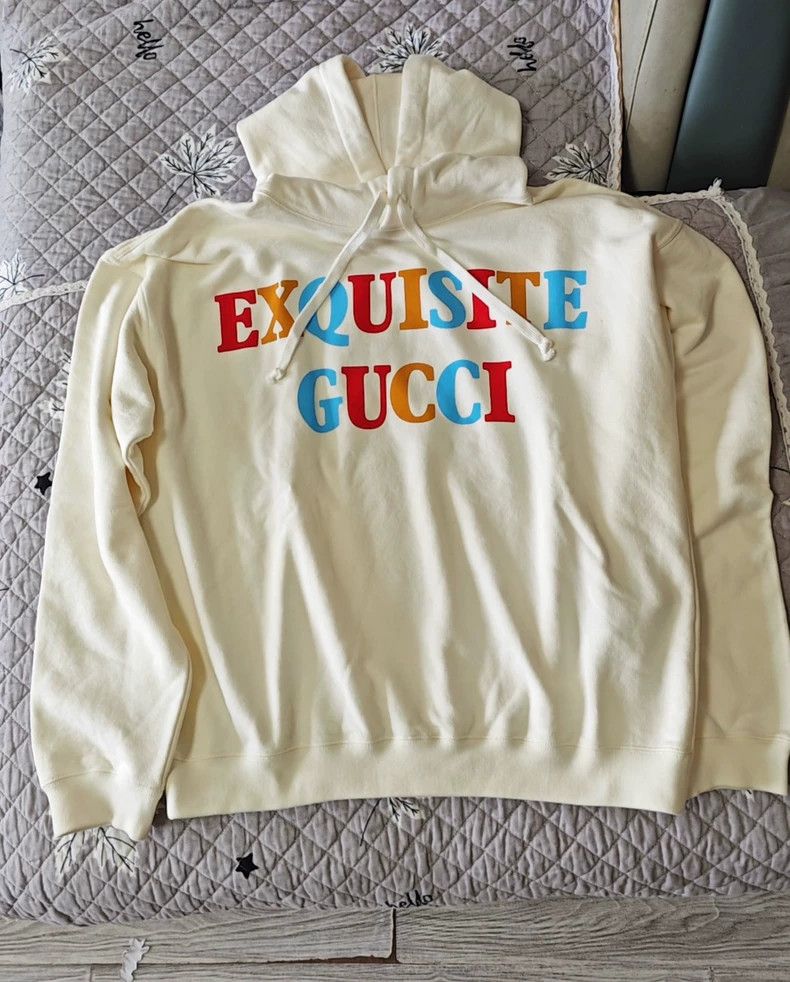 Gucci Gucci Letter character printed sweatshirt 2501-Nextarrow Size US L / EU 52-54 / 3 - 1 Thumbnail