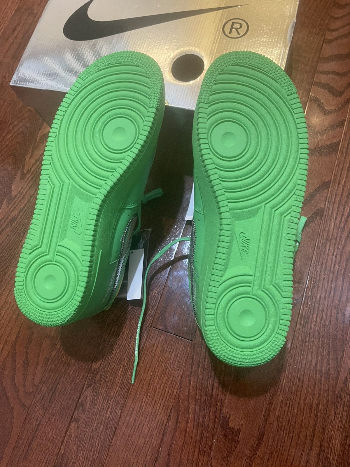 Off-White Nike X OffWhite Air Force One Brooklyn Size US 11 / EU 44 - 10 Thumbnail