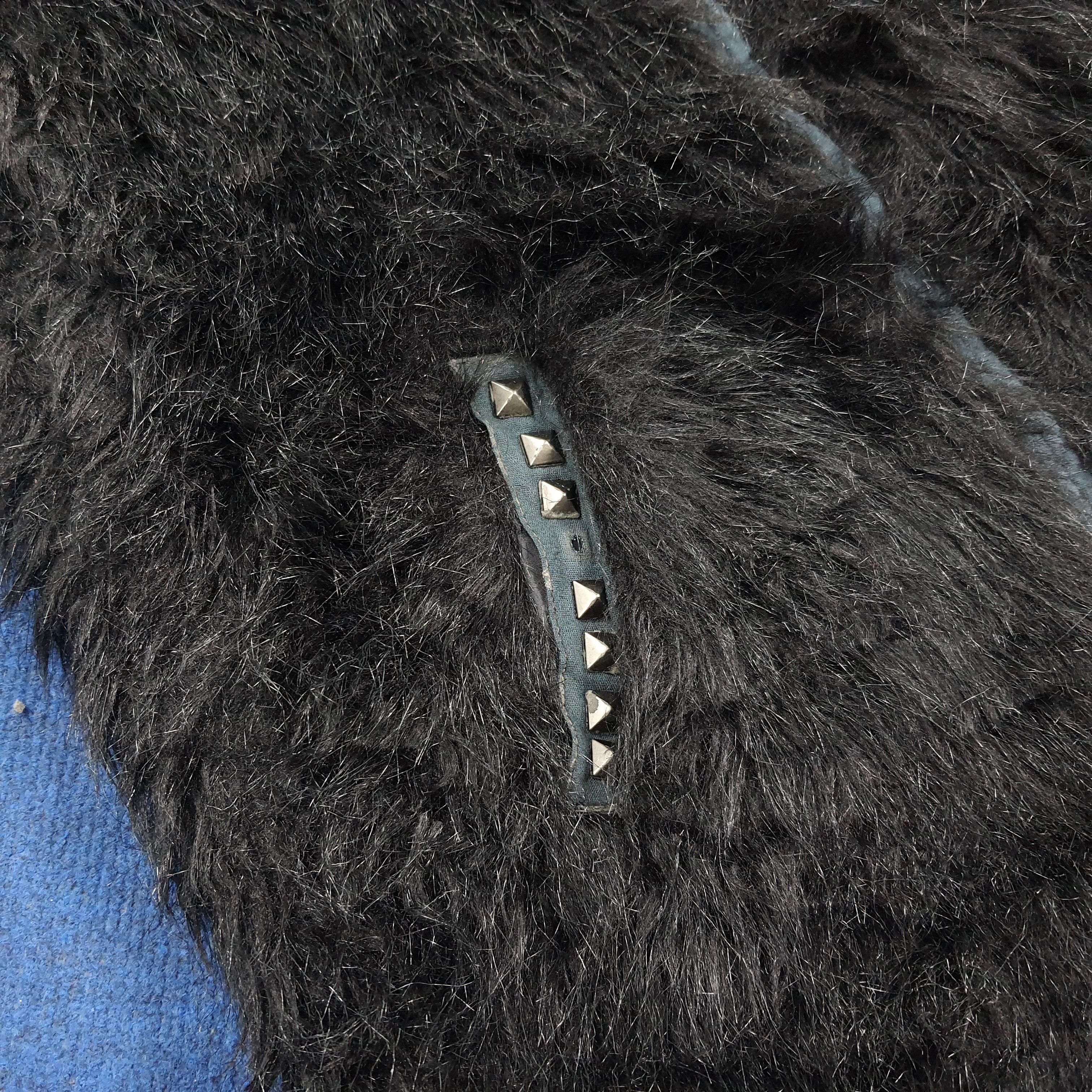 Vintage Glad News Japan Shaggy Faux Fur Hoodie Jacket C306N5 Size US S / EU 44-46 / 1 - 11 Thumbnail