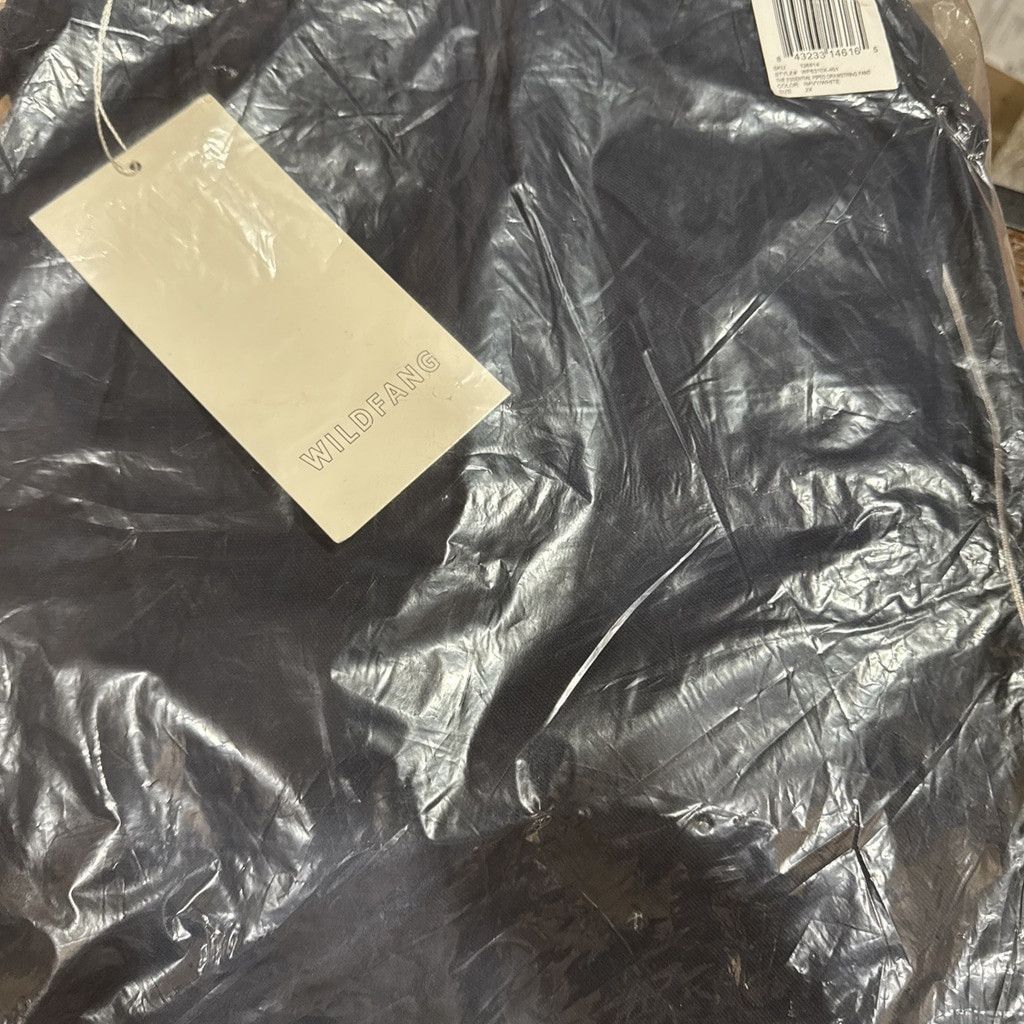 Wildfang Wildfang Pants Navy/White Essential Piped Drawstring 2XL Size 42" / US 20 - 3 Thumbnail