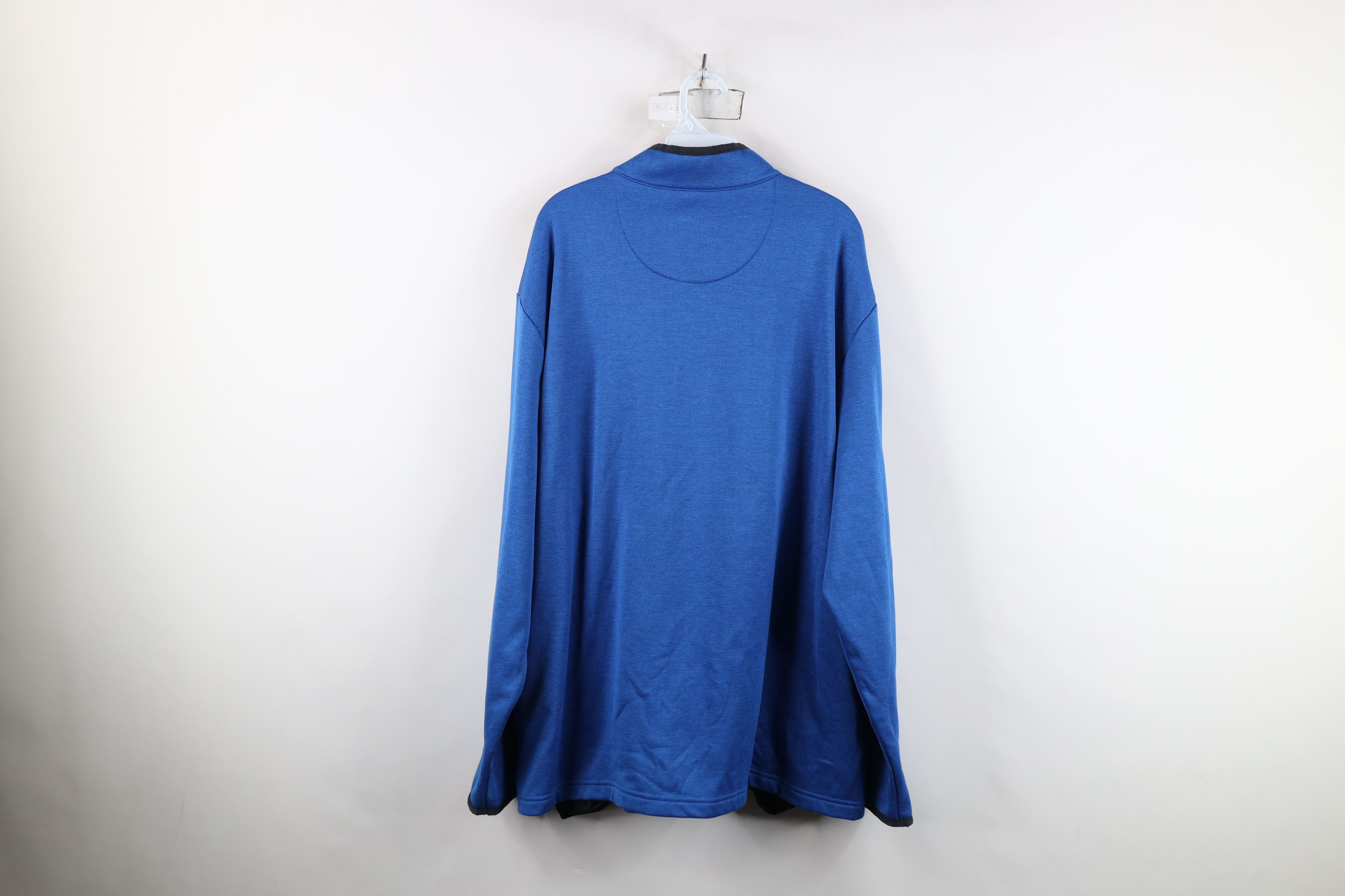 Callaway Callaway Golf Fleece Lined Half Zip Pullover Sweater Blue Size US XXL / EU 58 / 5 - 11 Thumbnail