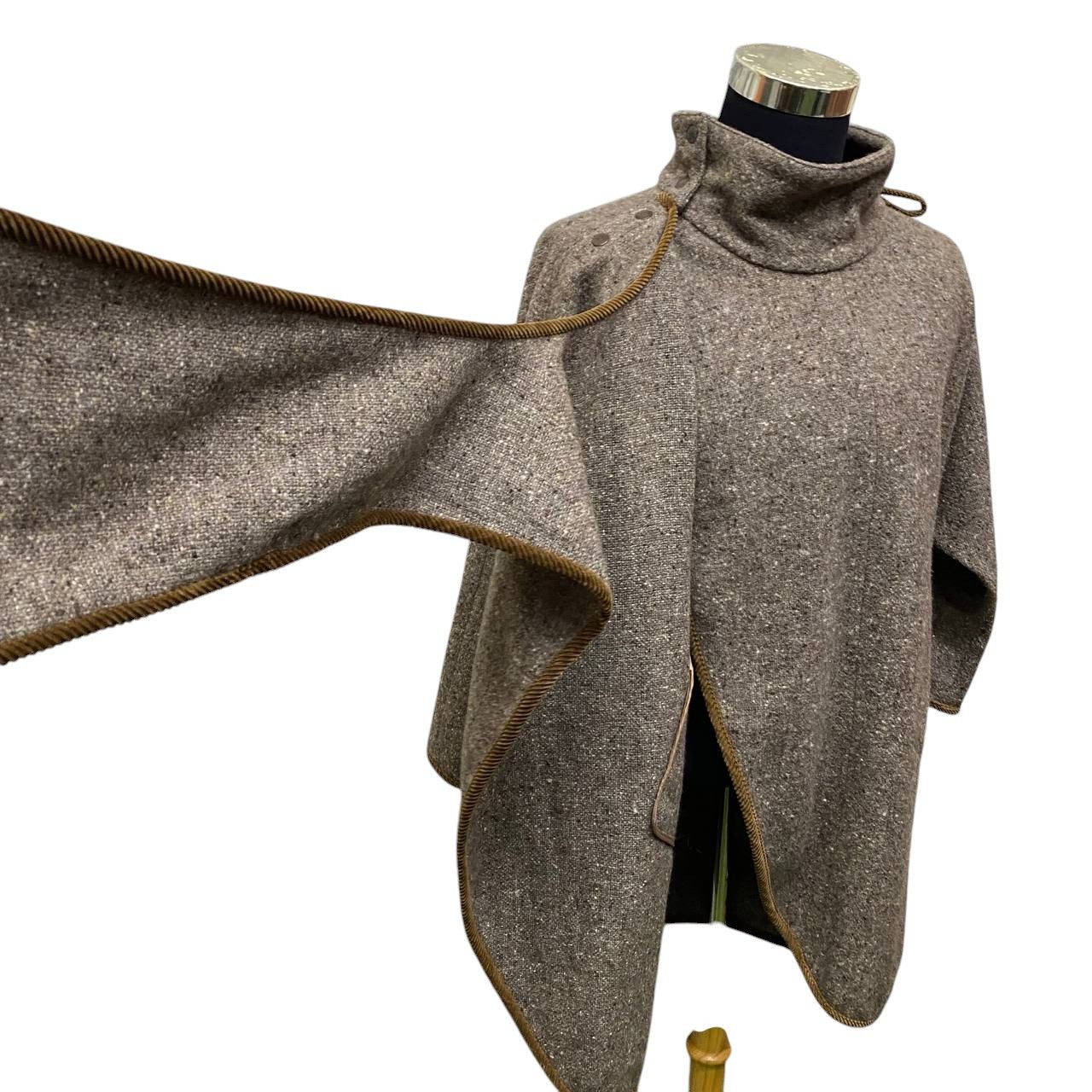 Japanese Brand YOHJI YAMAMOTO STYLE BOBBIE BROOKS N.YORK SCARF COAT WOOL Size US M / EU 48-50 / 2 - 3 Thumbnail