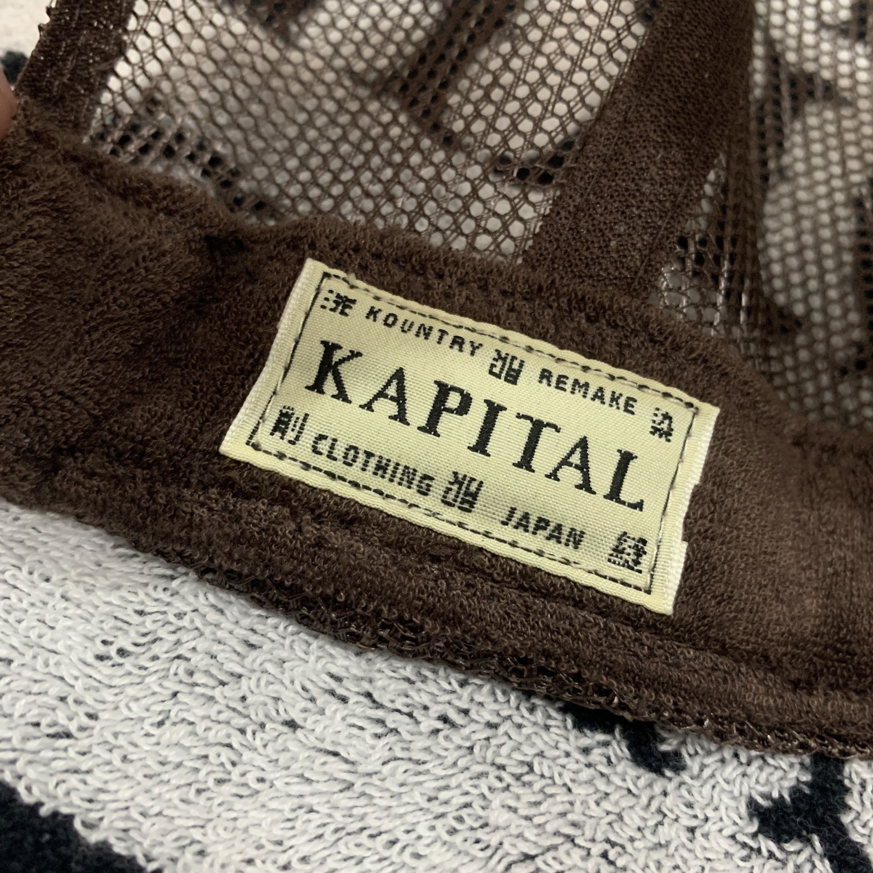 Kapital Kountry Kapital life kapriccio track cap Size ONE SIZE - 7 Thumbnail