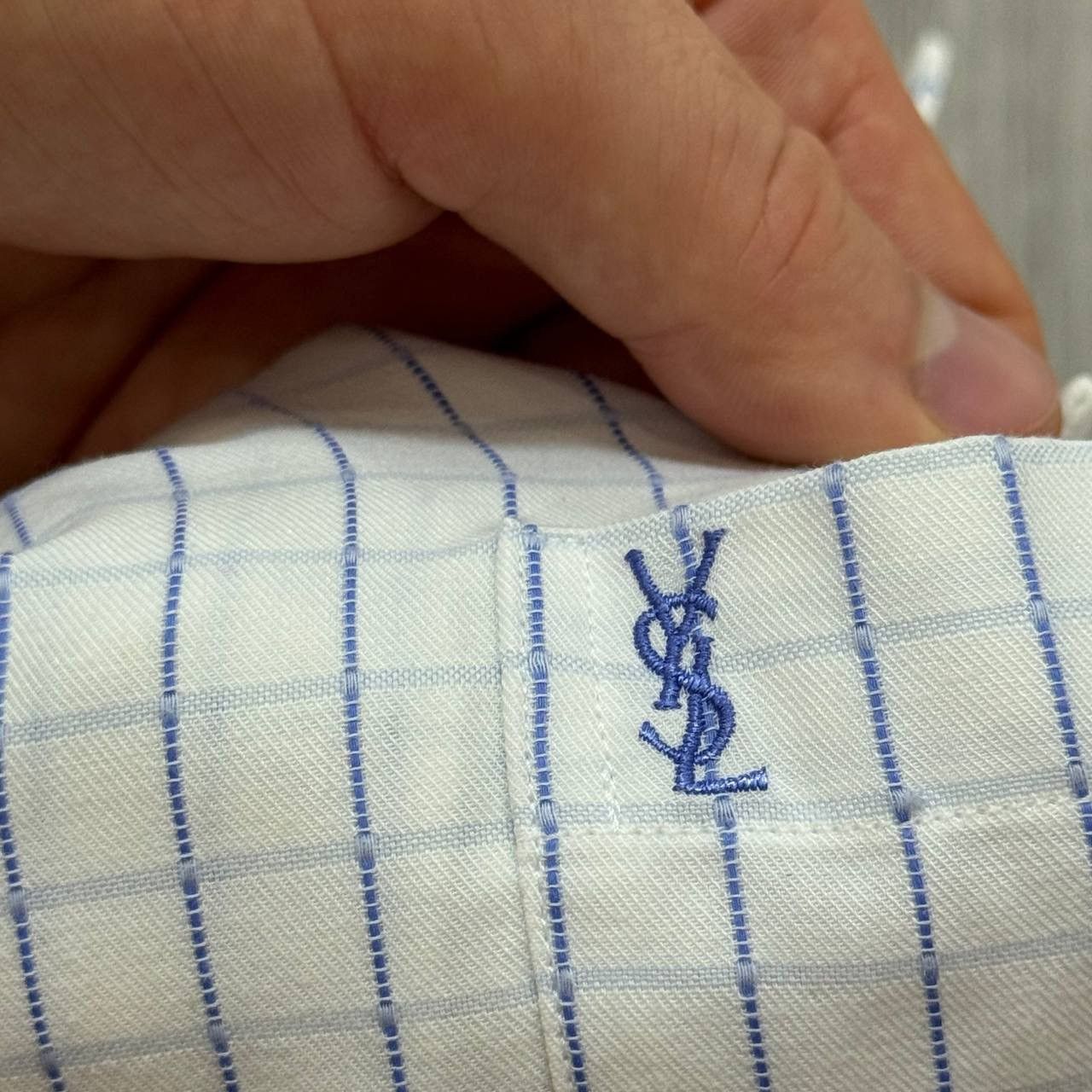 Yves Saint Laurent Vintage Yves Saint Laurent YSL Shirt Size US L / EU 52-54 / 3 - 4 Thumbnail